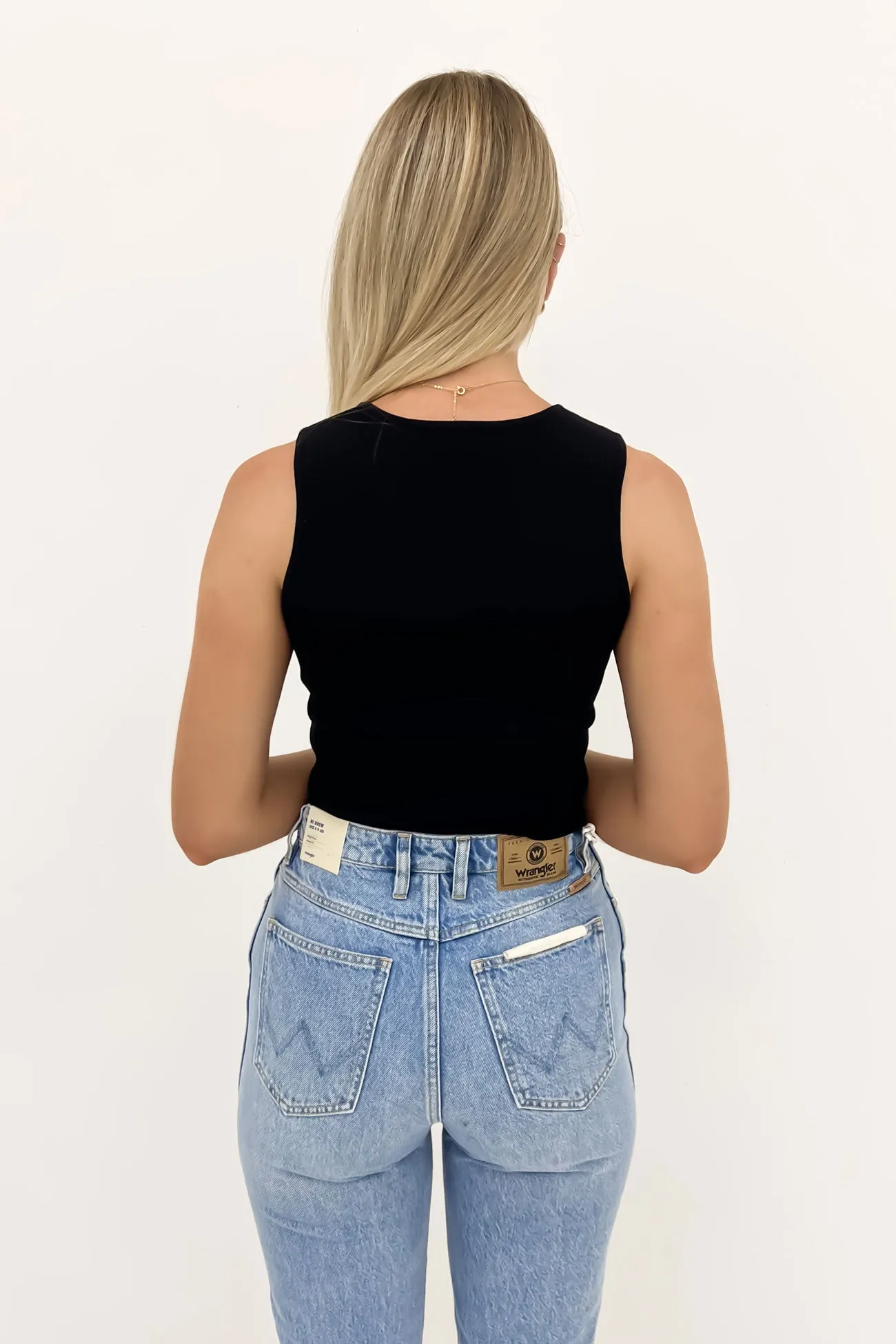 MultiFunctional Pockets Athletic Hoodie Honey Knit Tank Black