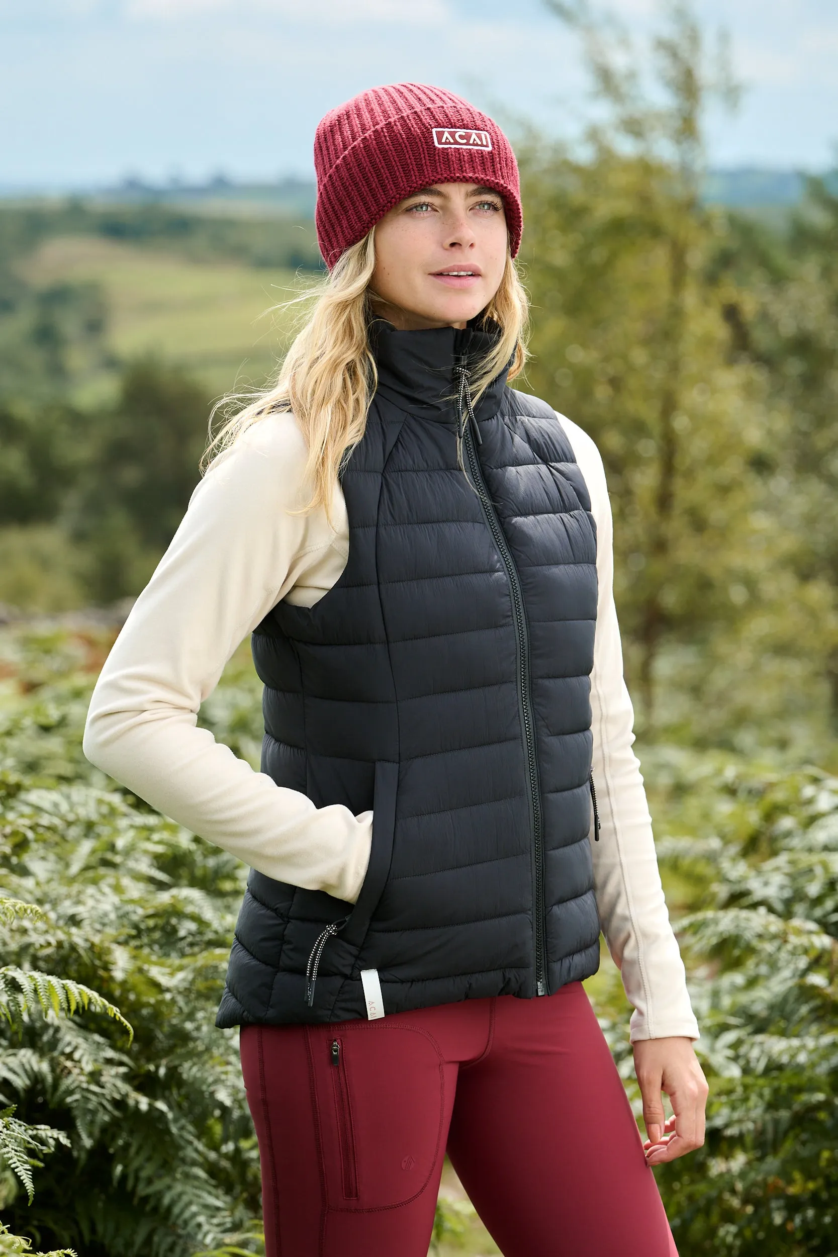 Cloudguard Gilet - Black Layer Piece Adjustable Hemline