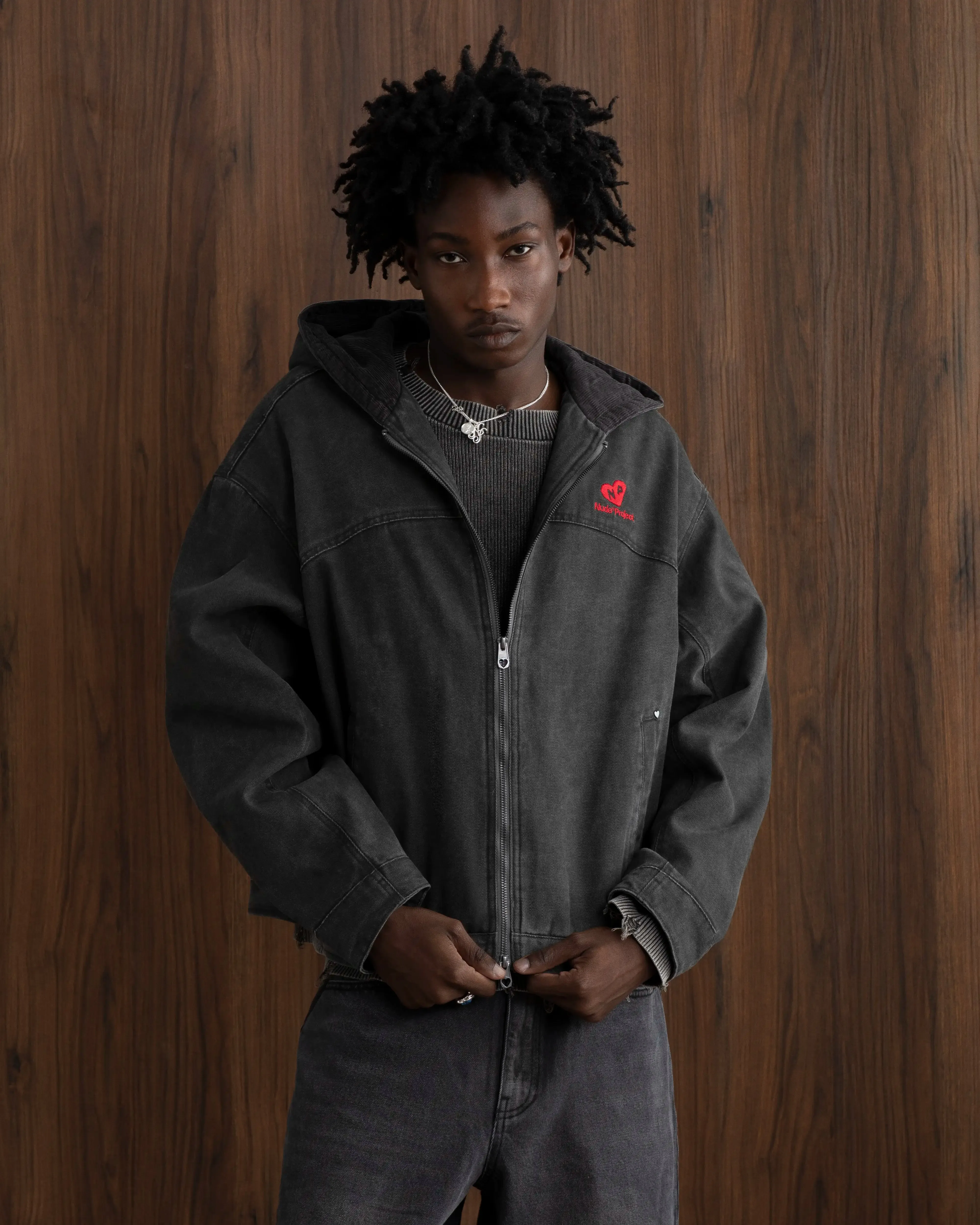 Co-Worker Jacket Canvas Ash Stain Proof ElasticizedWaistbandSystem