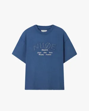 HighDensityWeave Coffee Break Tee Washed Navy
