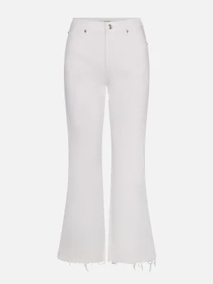 The Lax -- White Raw Fray Soft Fabric TemperatureRegulation