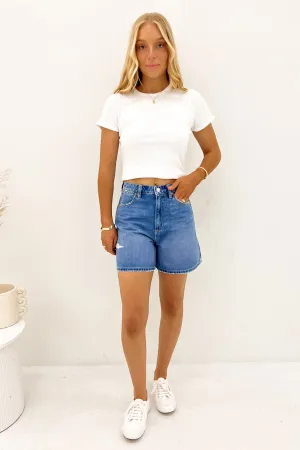 High A-Line Short Blue Cult Artisanal Tennis wear