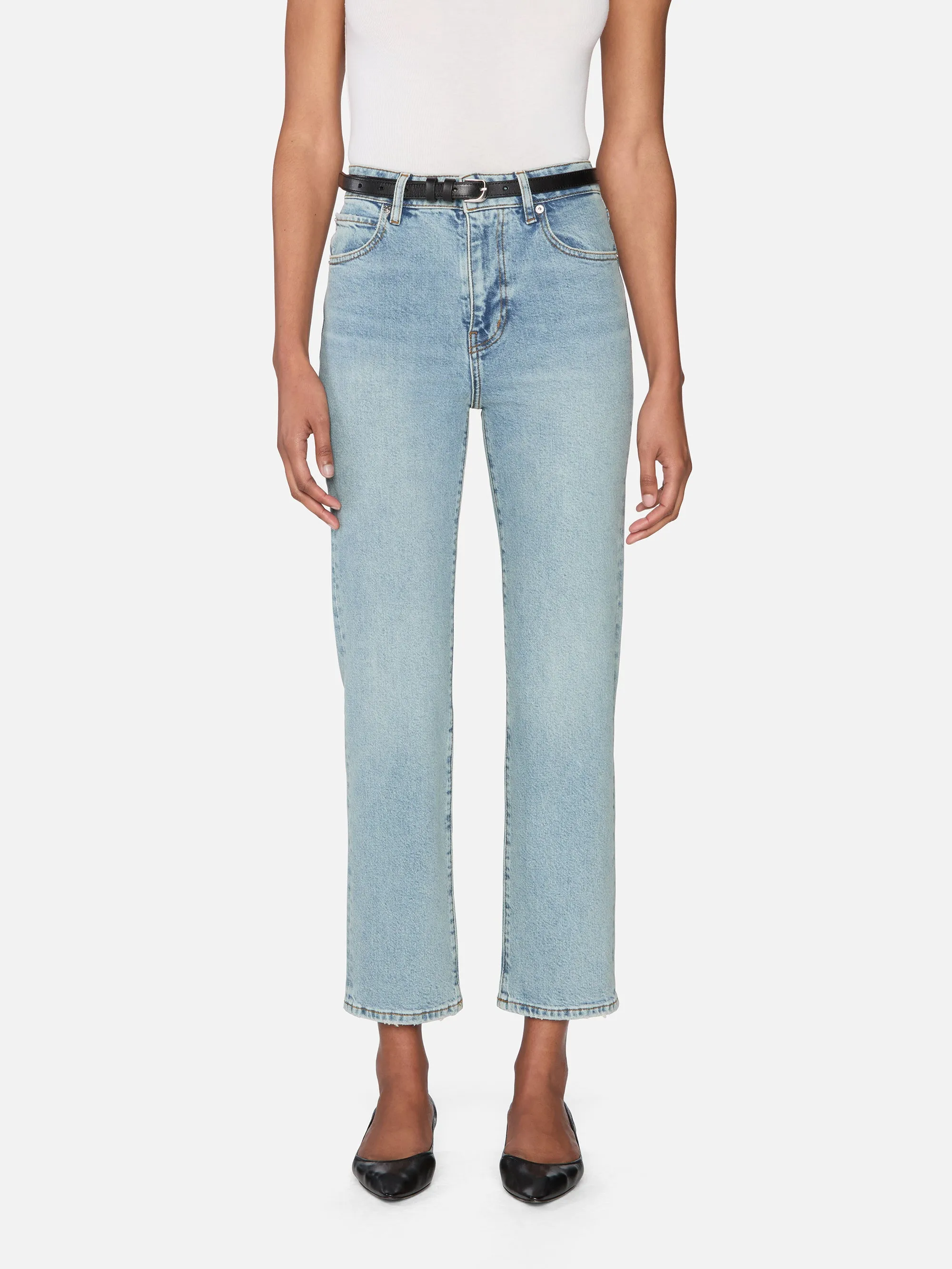 Minimal Waistband Comfy Vibes The Ruler Crop -- Dolly