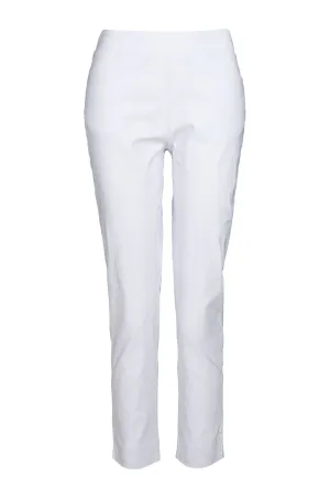 Platinum Bengaline Capri Pants | WHITE | 6305C1 AbrasionResistantFabric