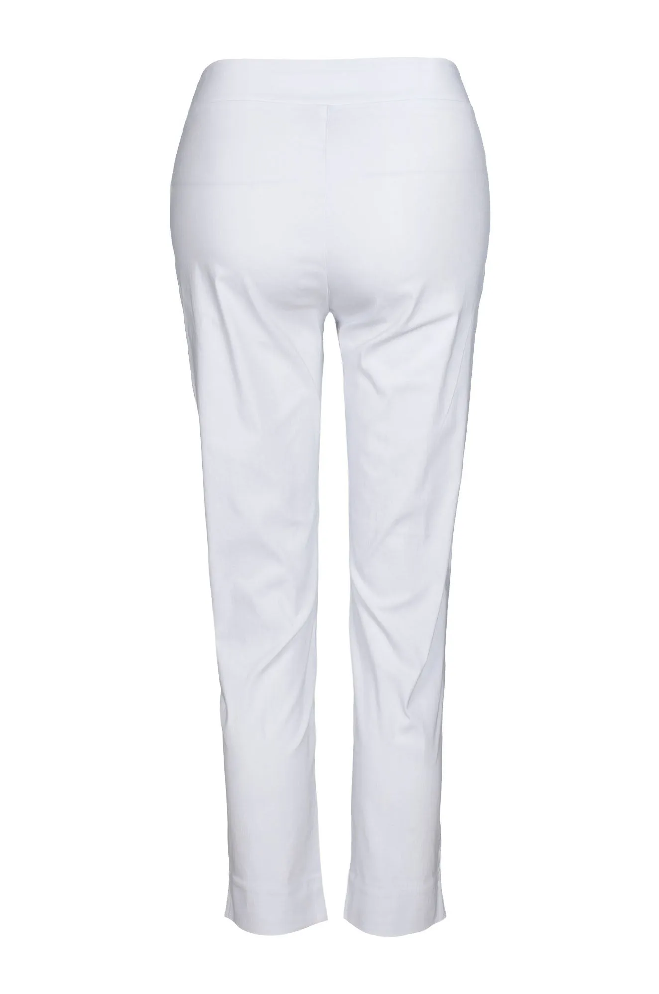 Platinum Bengaline Capri Pants | WHITE | 6305C1 Cool Weather