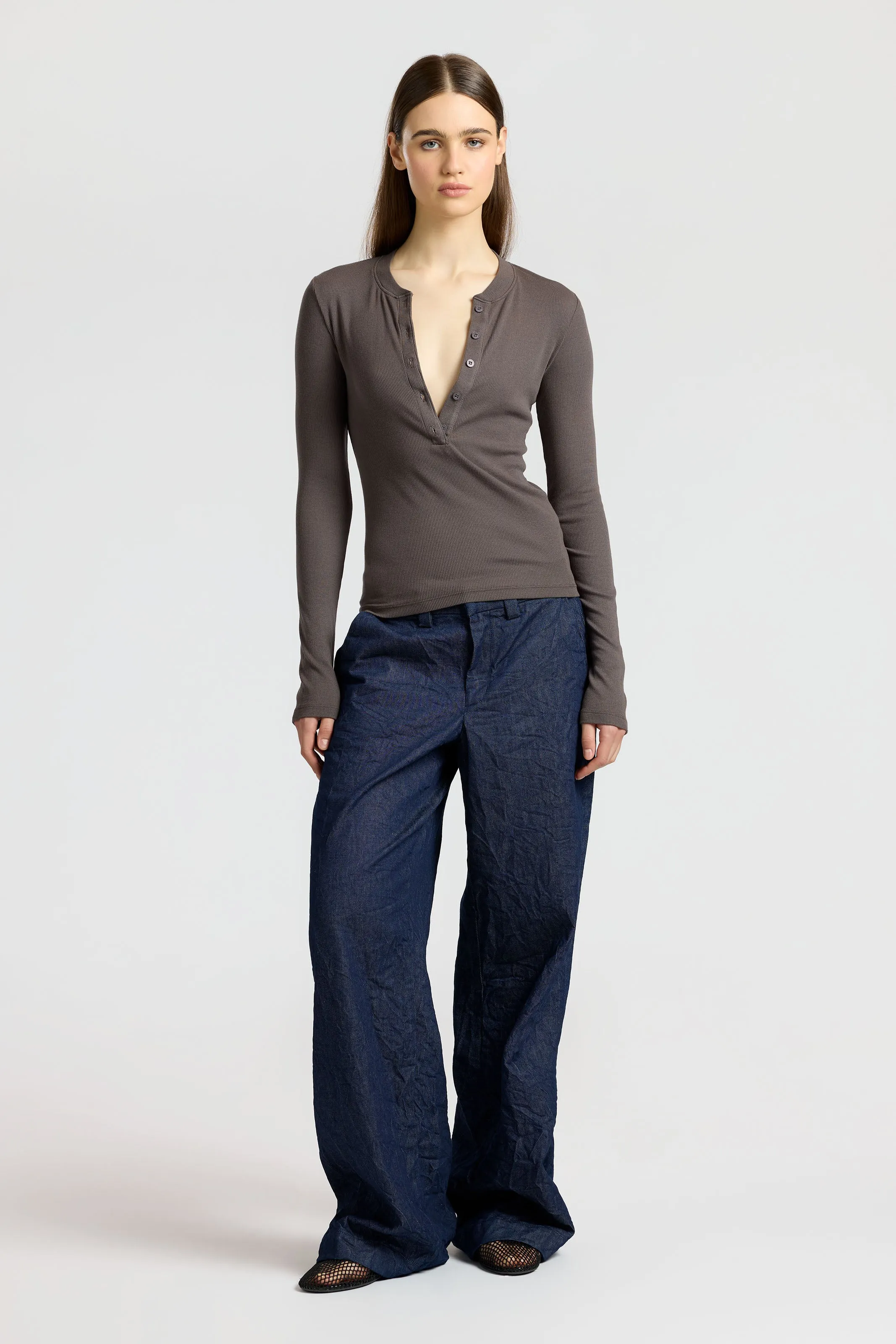 Verona Henley Chic Design Quick Comfort Wear