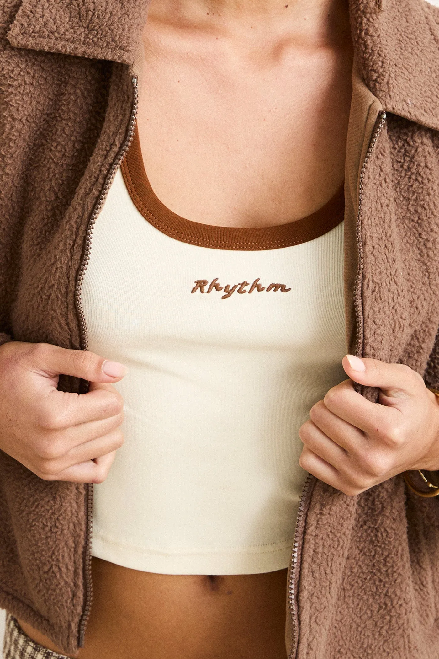 Holiday Tank Cream Relaxed Smart