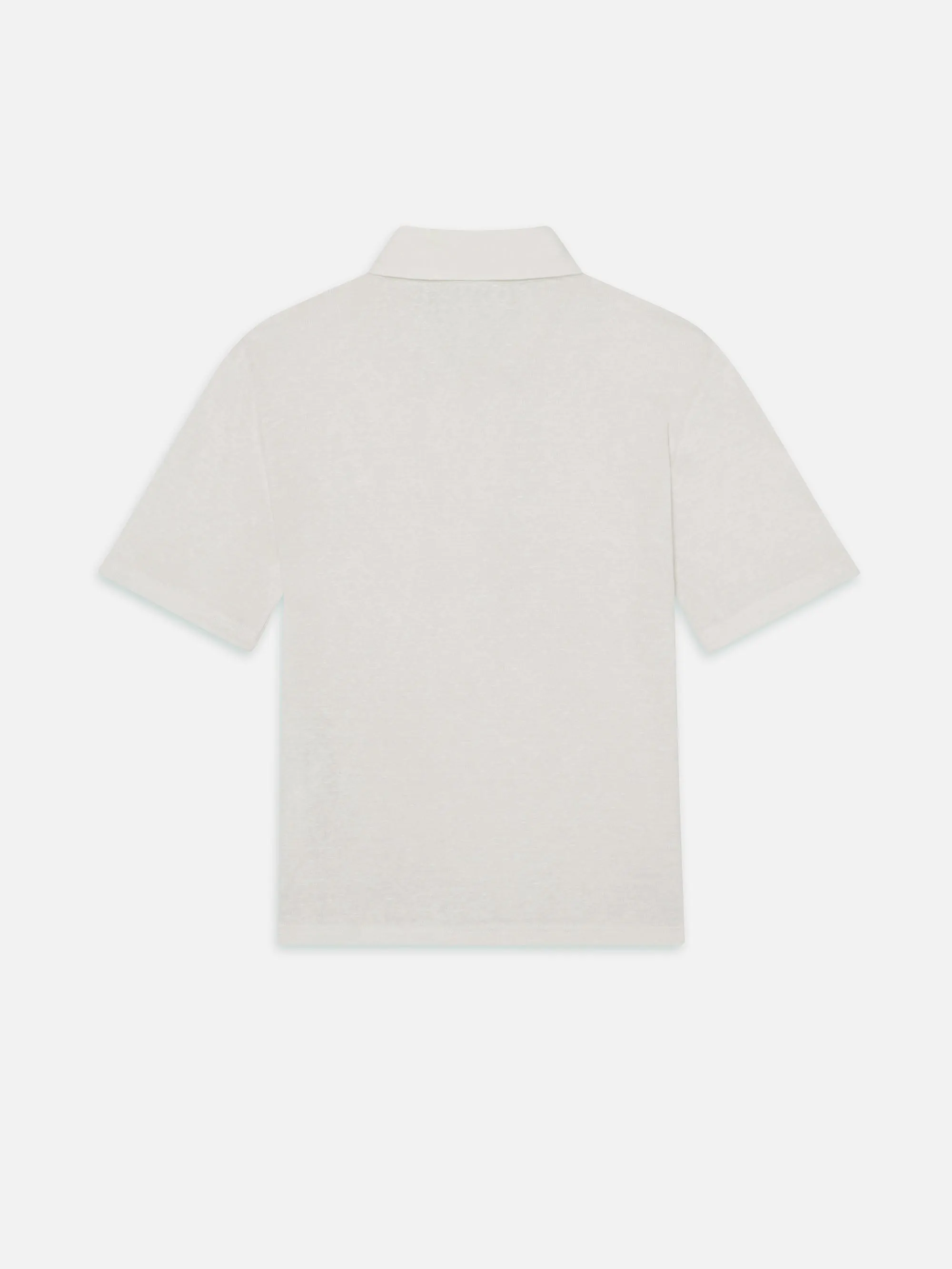 The Caddy Polo -- Cream Casual Chic Soft And Comfortable