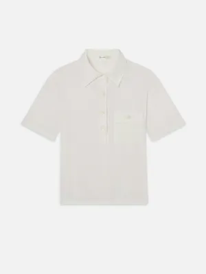 The Caddy Polo -- Cream Sport Flex Fit Seasonal Fashion