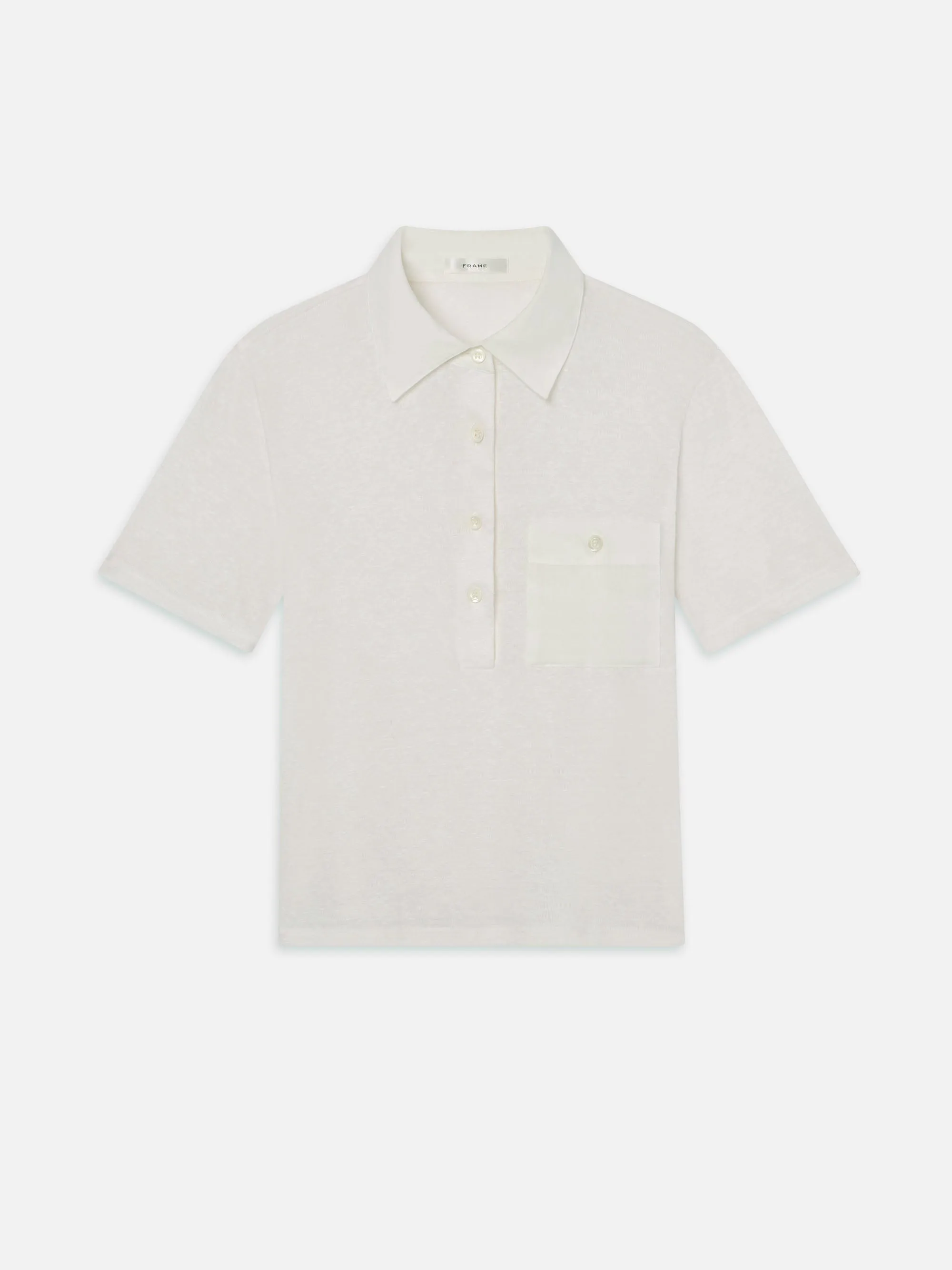 The Caddy Polo -- Cream Sport Flex Fit Seasonal Fashion