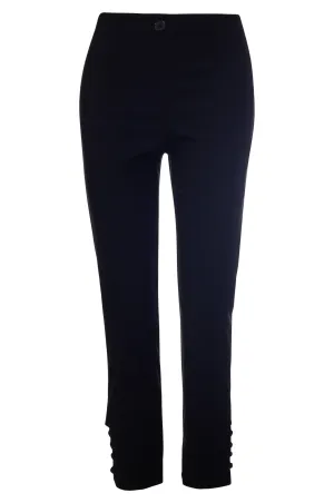 Pull on Micro Stretch Capri Pants | Black | 2165A1 Trail Ready Comfort Layer Wear