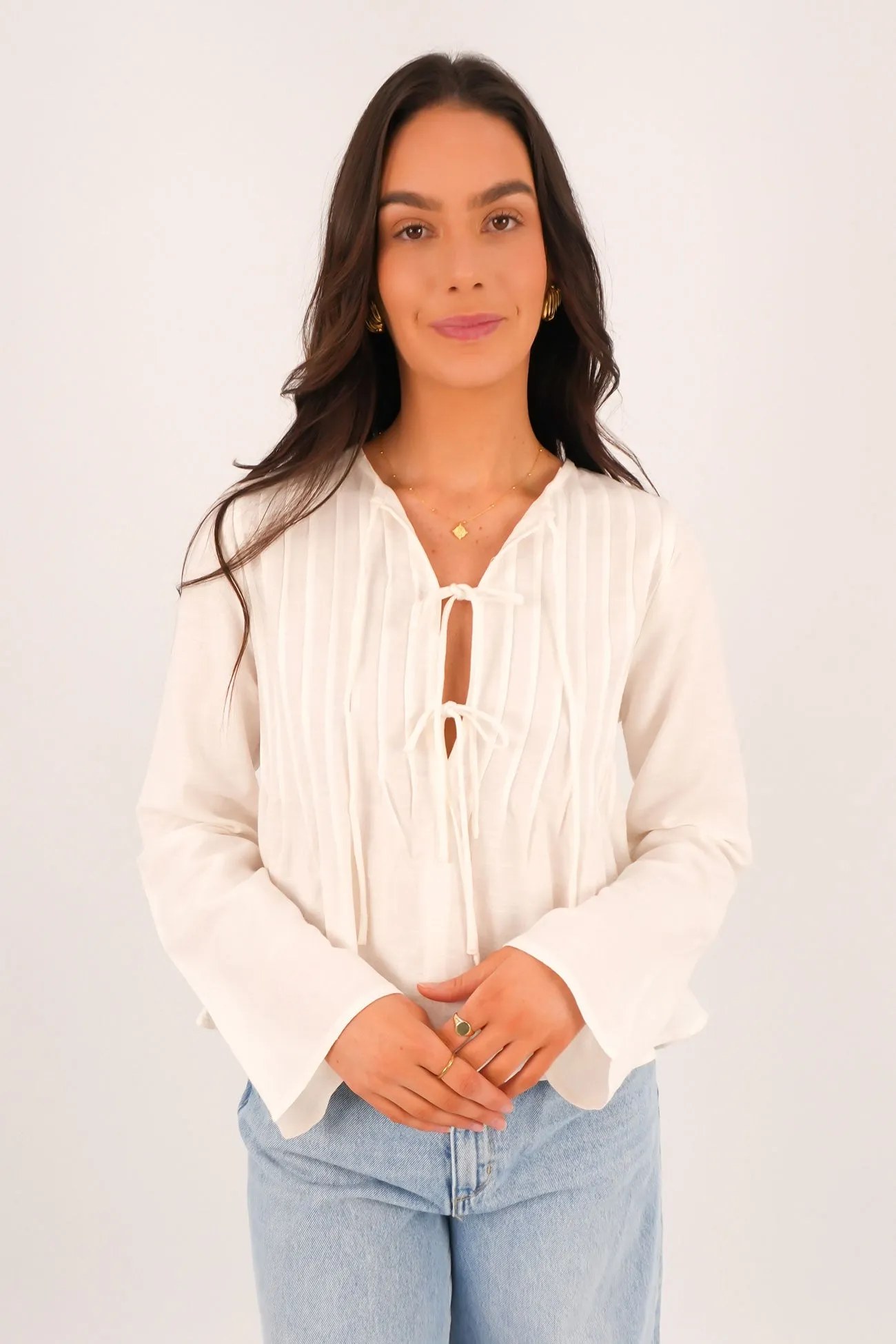 Comfort Fit Design Weekend Smart Look Hudson Shirt Vintage White