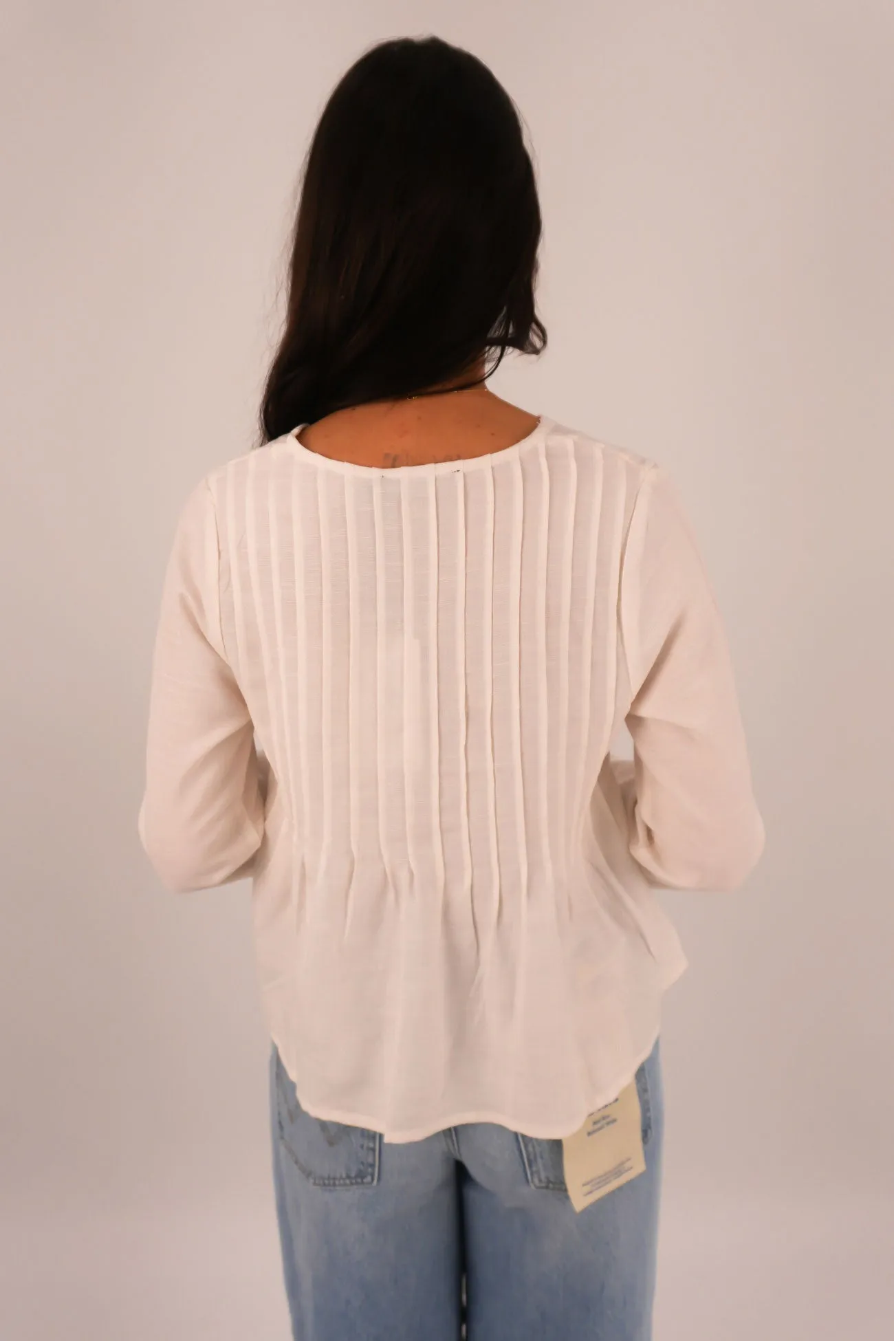 Hudson Shirt Vintage White Sleek Comfort Everyday Fashion Look