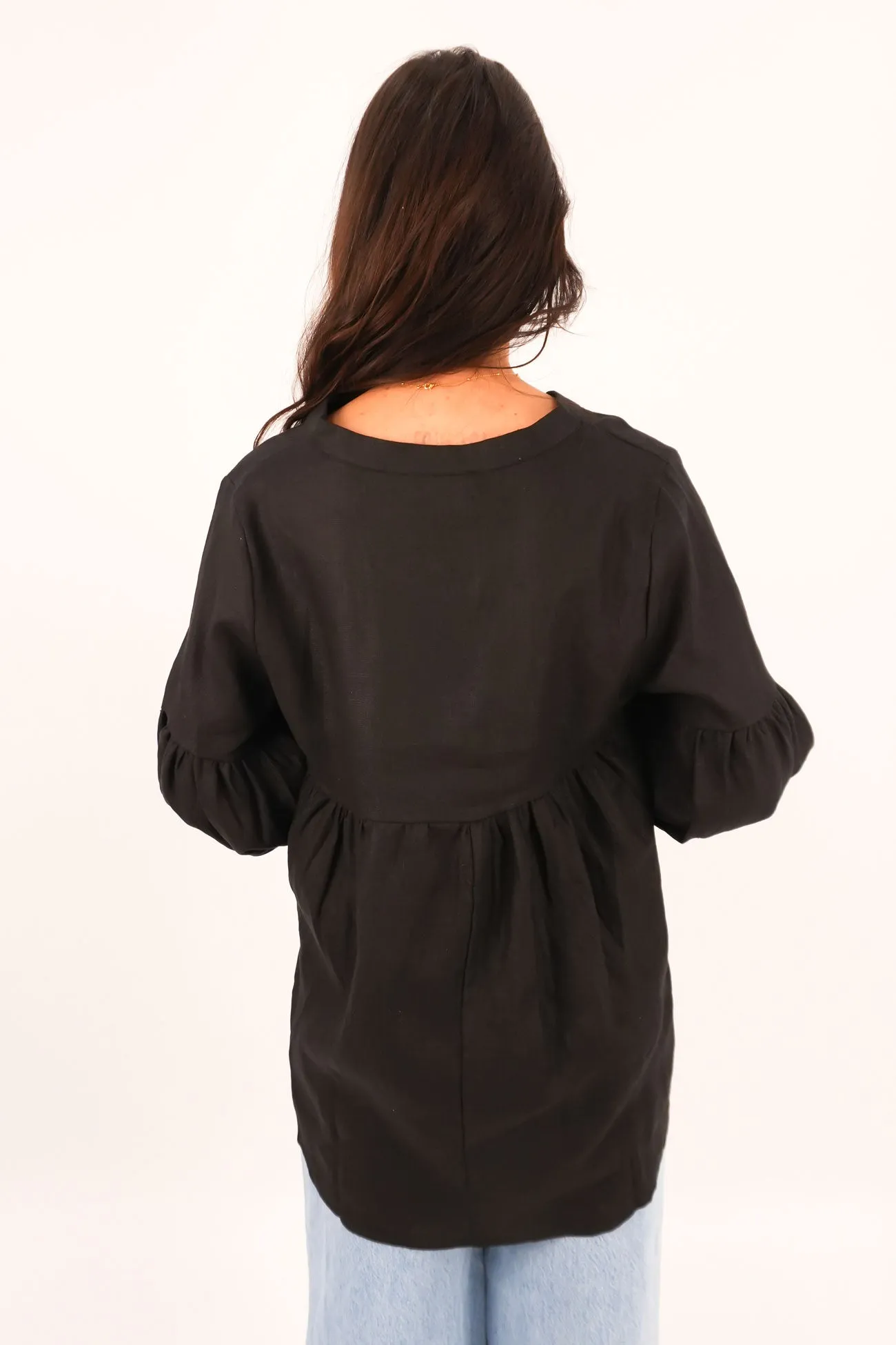 MeshVentilation Tribal Soul Madison Top Black