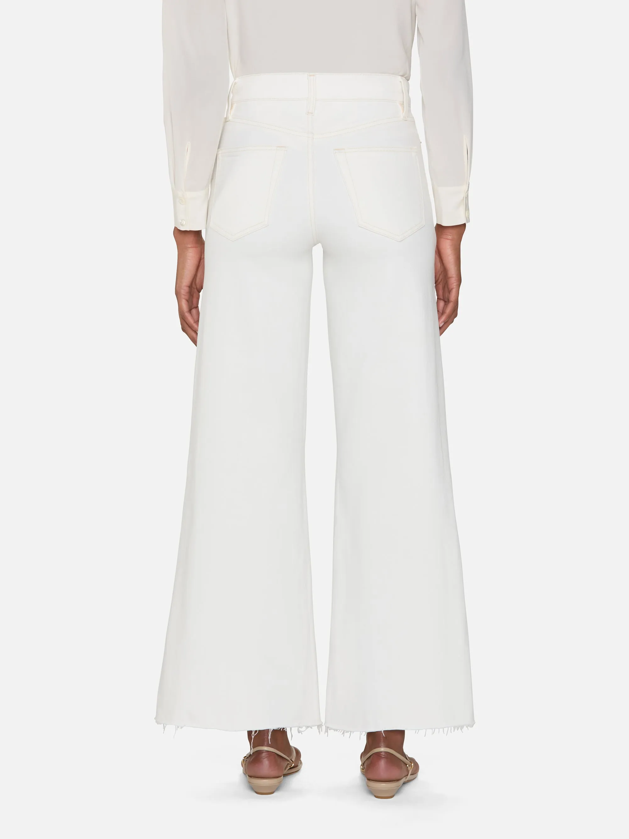 Soft Material Le Palazzo Crop Raw After -- Au Natural Clean Raw After