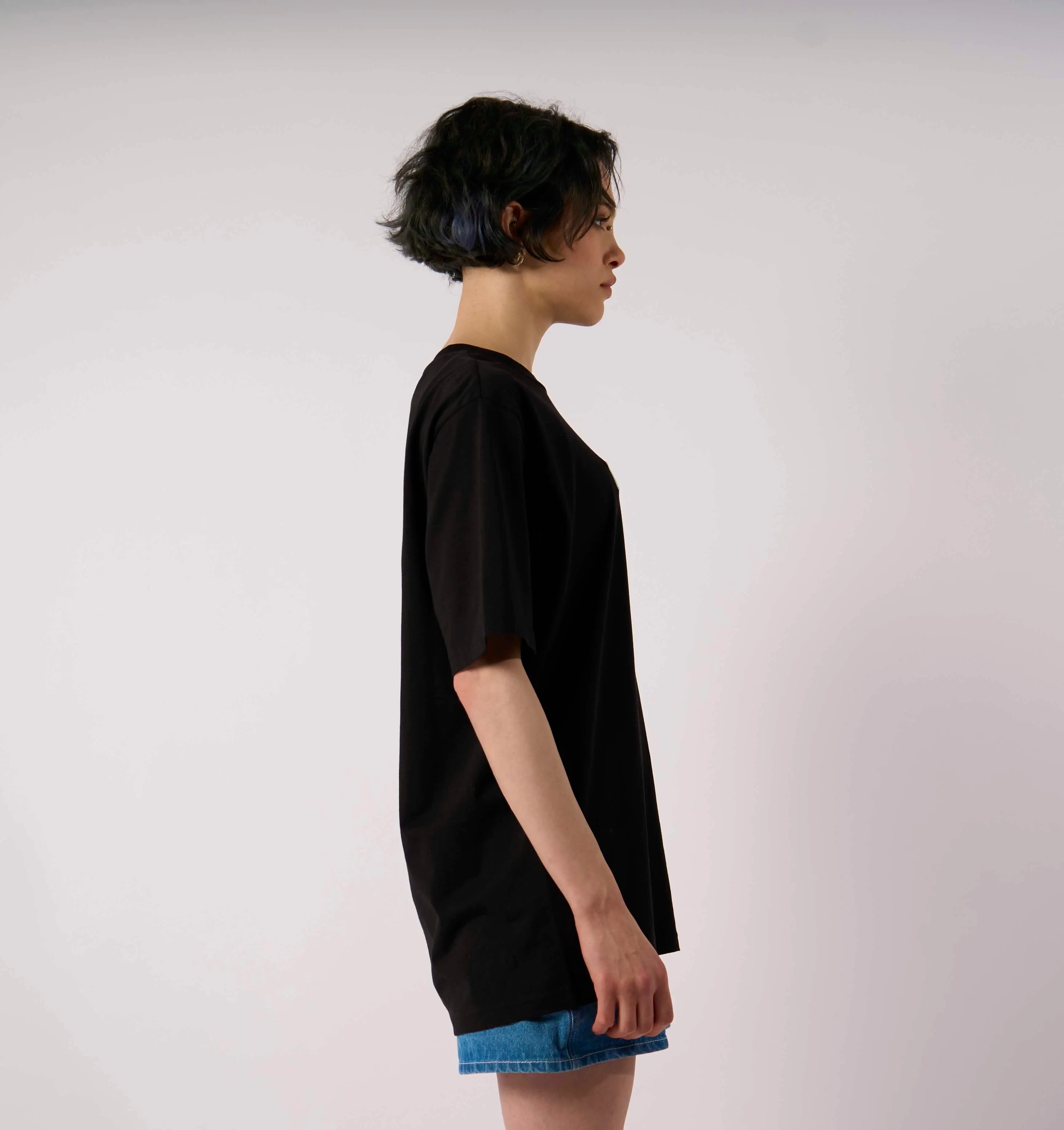 Kickers Black Logo T-shirt Active Look