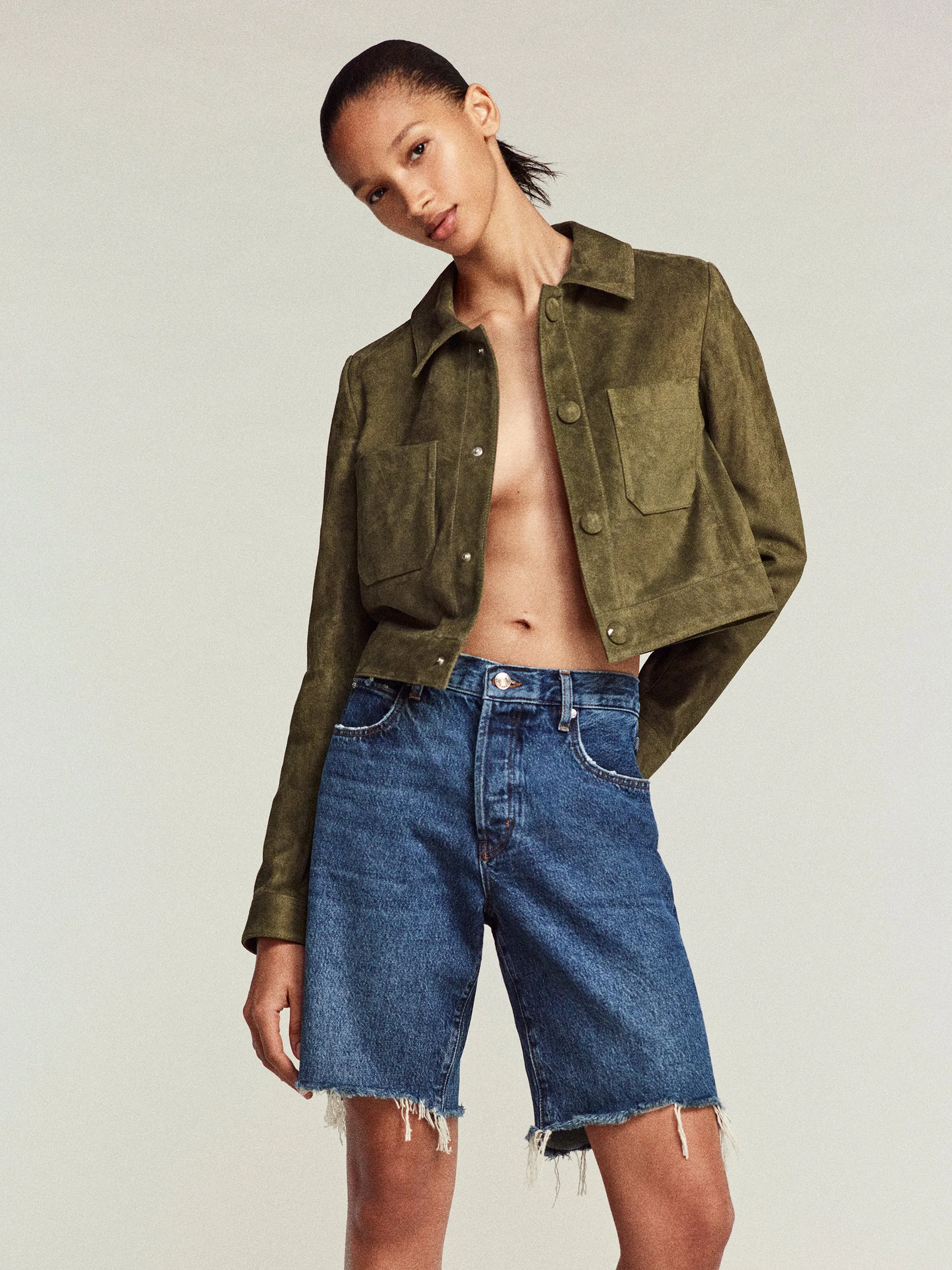 The Small Suede Jacket -- Cypress All Seasons