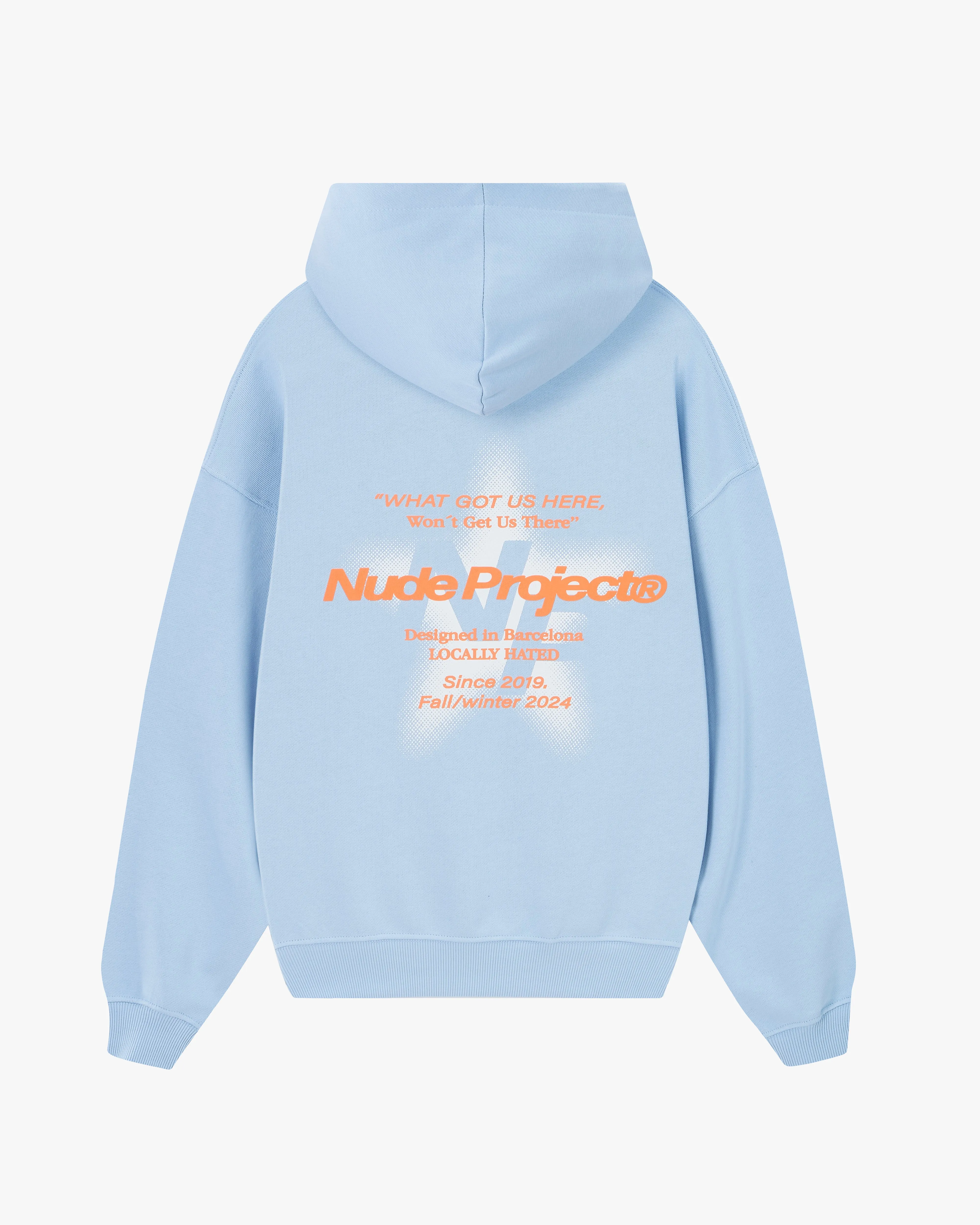 Casual style test Seoul Hoodie Light Blue