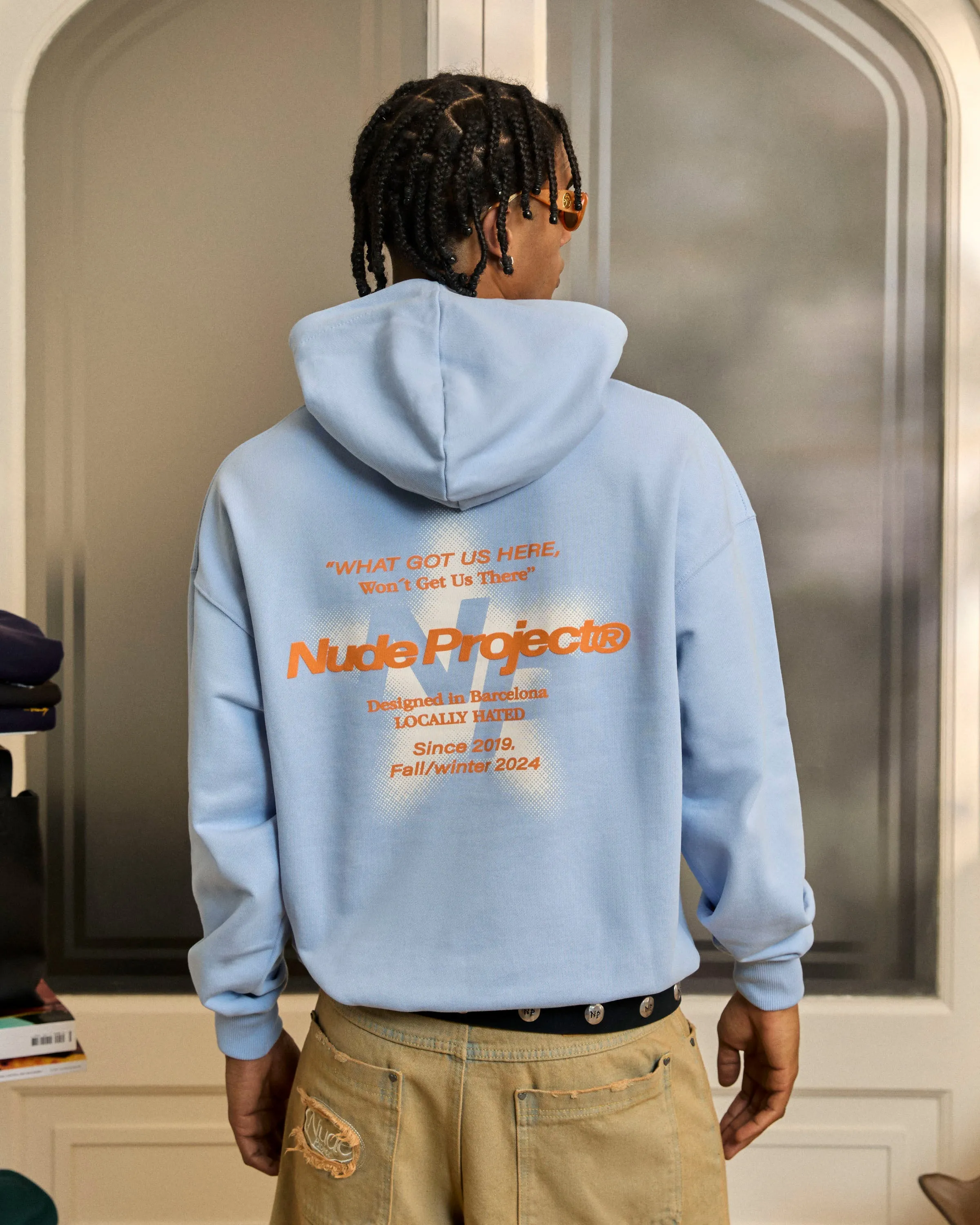 Camping Comfort Performance Ready Seoul Hoodie Light Blue