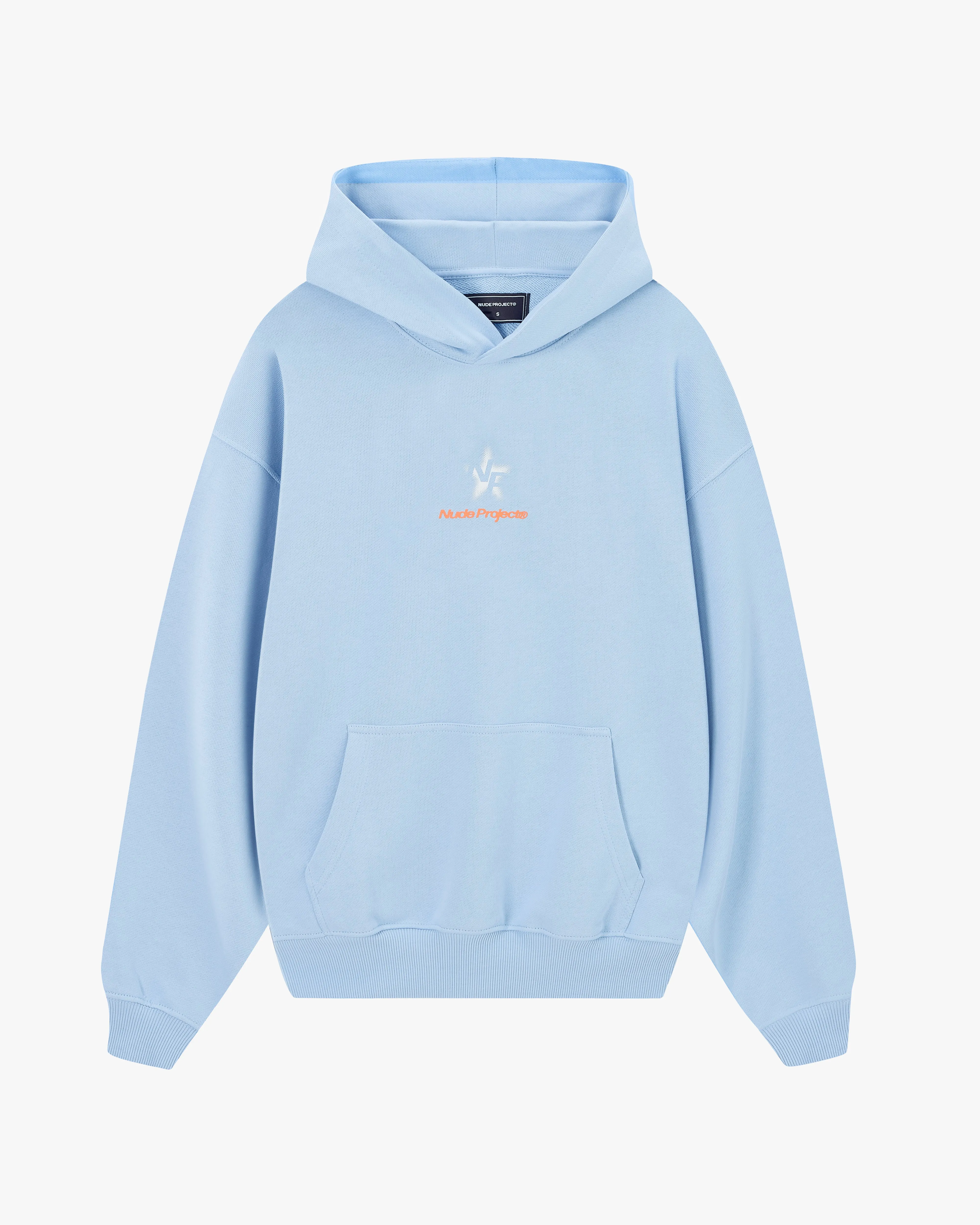 Seoul Hoodie Light Blue chain accents Light Warmth