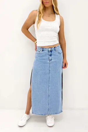 A 99 Maxi Skirt Loretta Flat Lay Collar