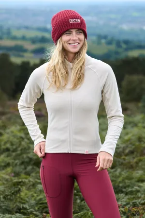 Endurasoft Full Zip - Off White Flexible Hood Design RecycledPolyester