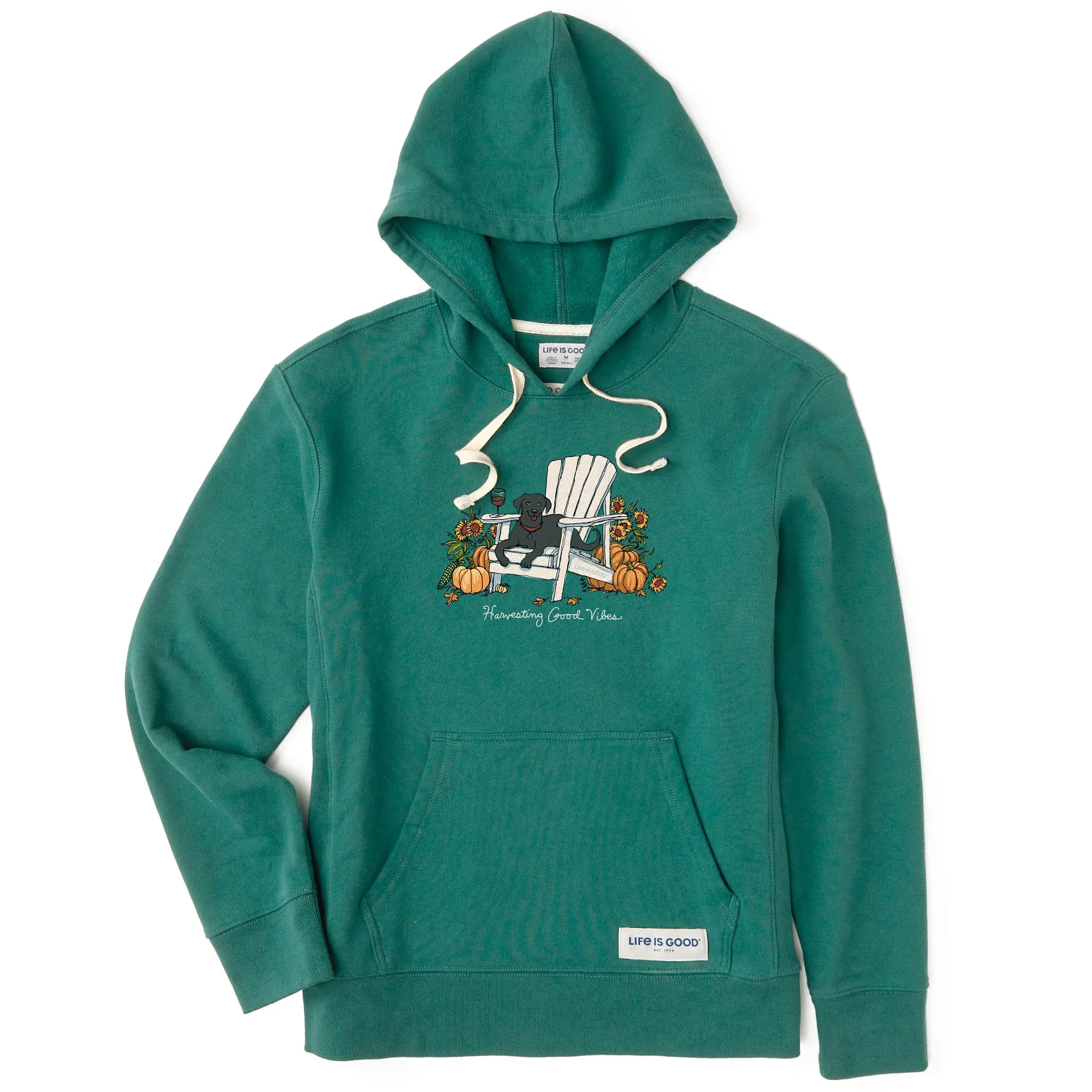 Women's Harvesting Fall Vibes Lab Simply True Fleece Hoodie Layering Piece