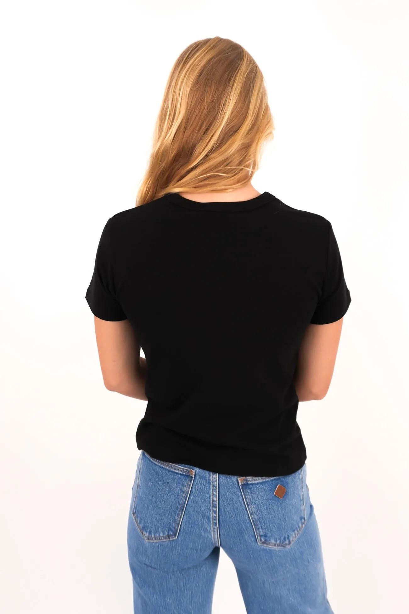 Regular Tee Black Comfy Apparel