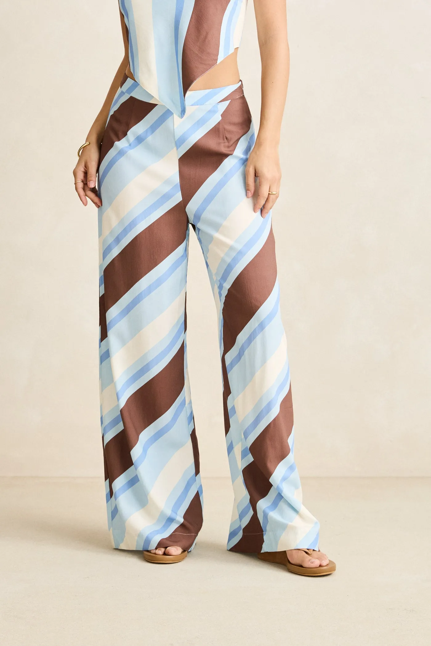 Siesta Stripe Pant  Sky Comfy Flex Outdoor Fit