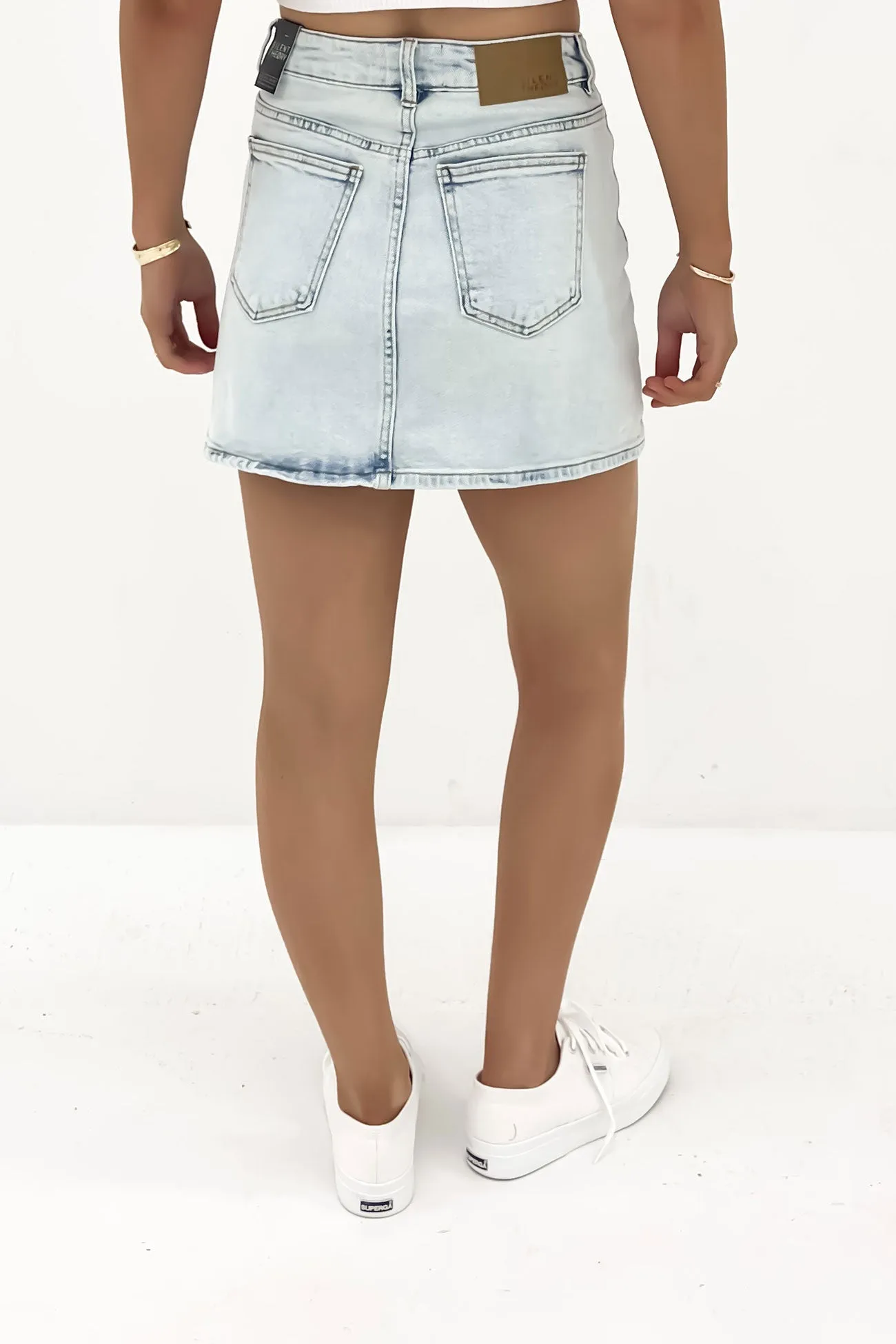 Selina Skirt Comfort Bleach Comfort Wear