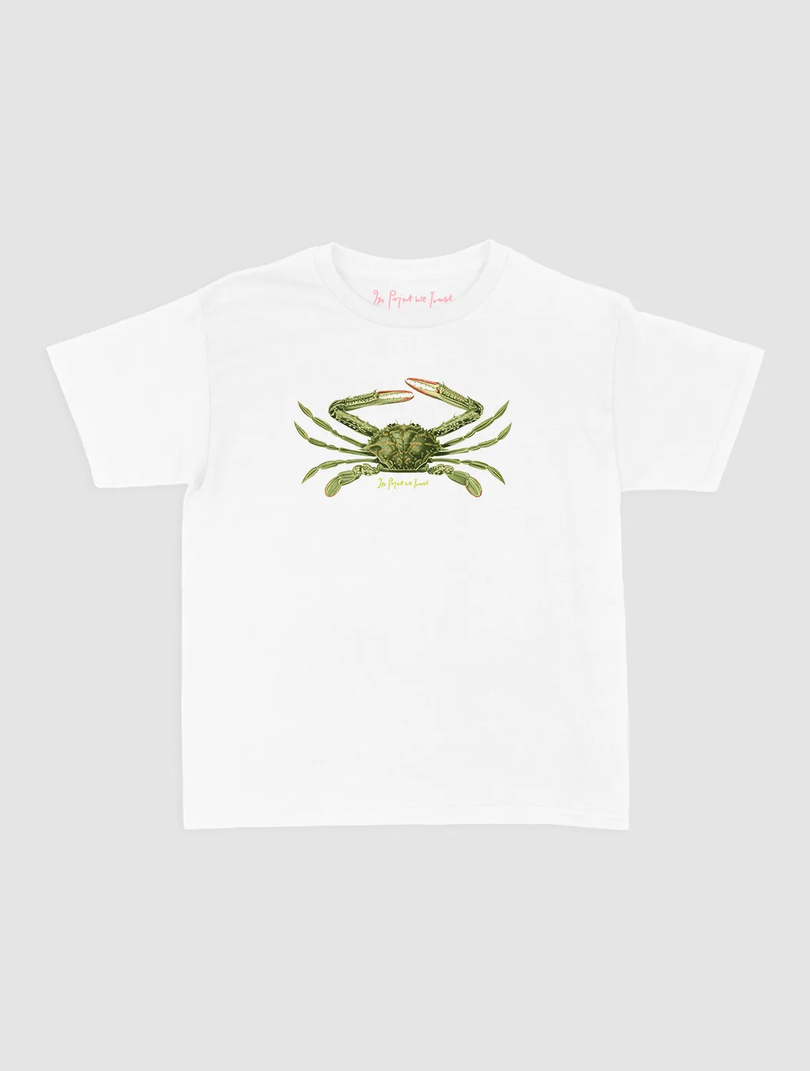 crabby baby tee Weekend Comfort Wear High-Quality Cotton