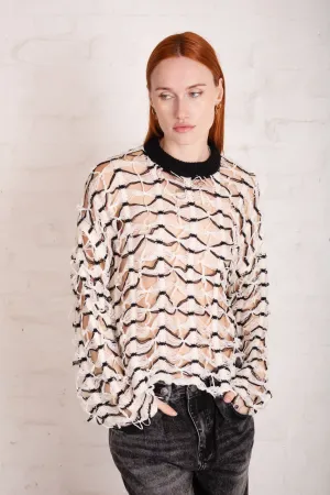 Craft Loose Knit Smart touch Textured Weave Design