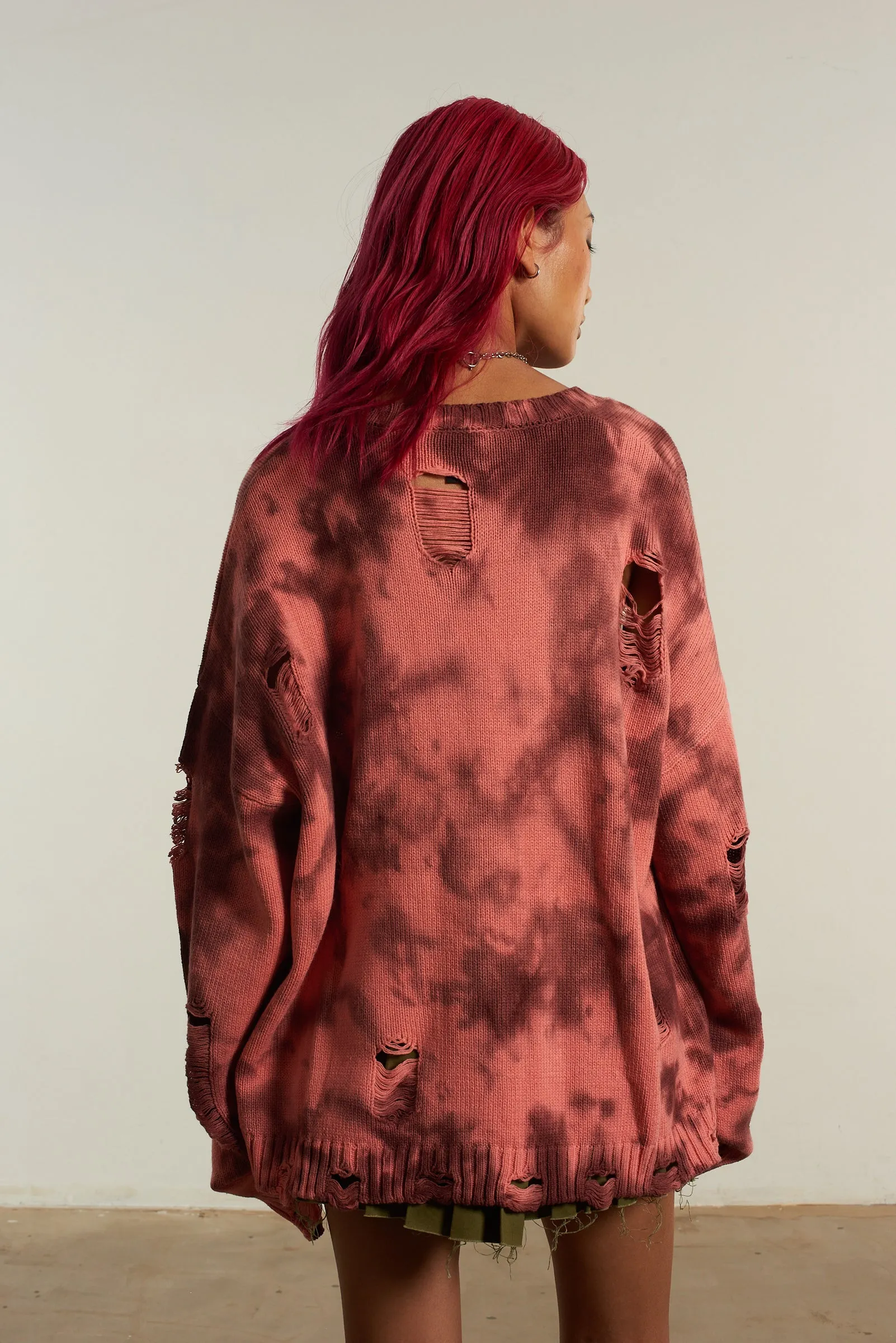 FadeResistant Color Creature Tie Dye Cardigan