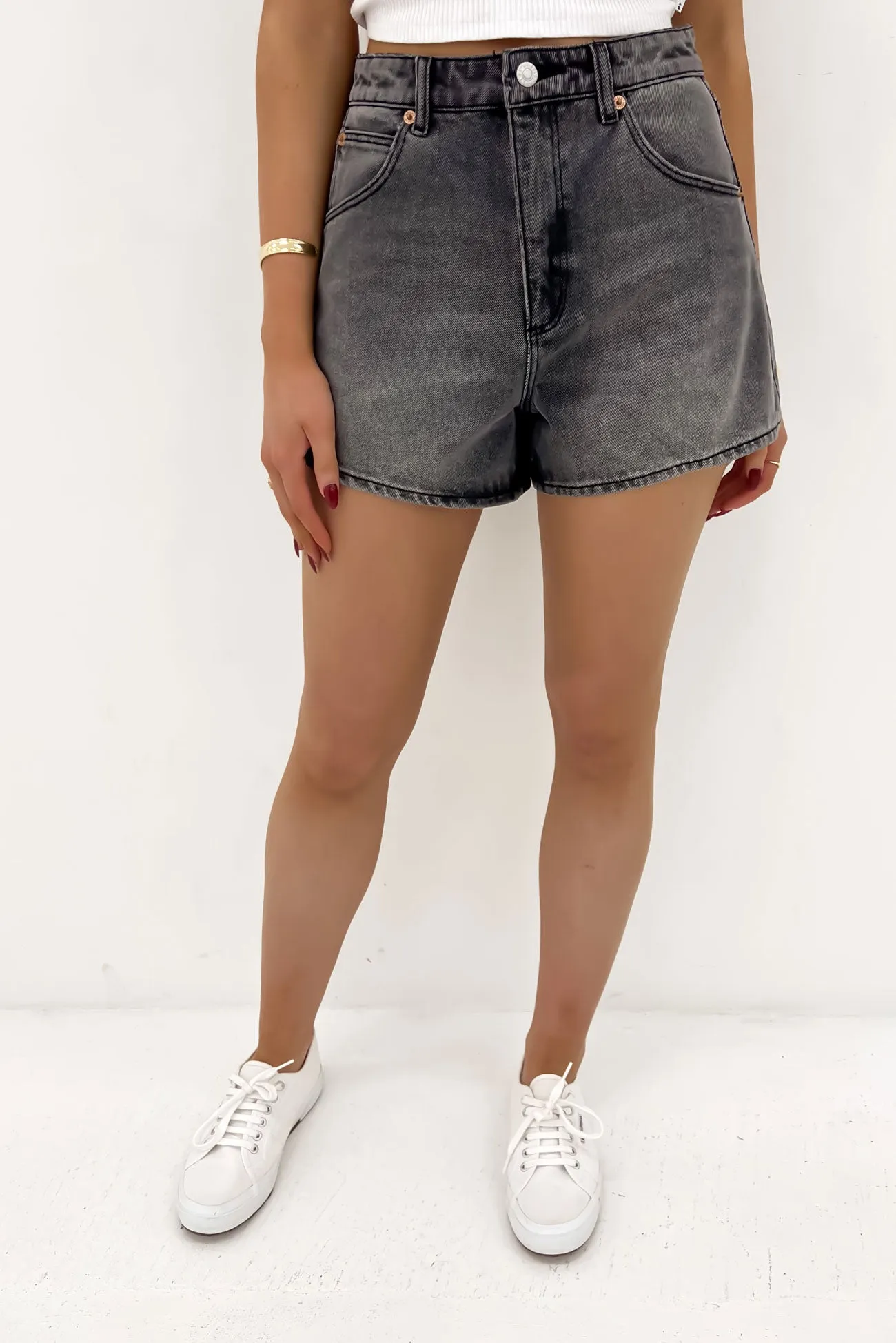 Sport Flex Design Comfortable Stretch Mirage Short Worn Black