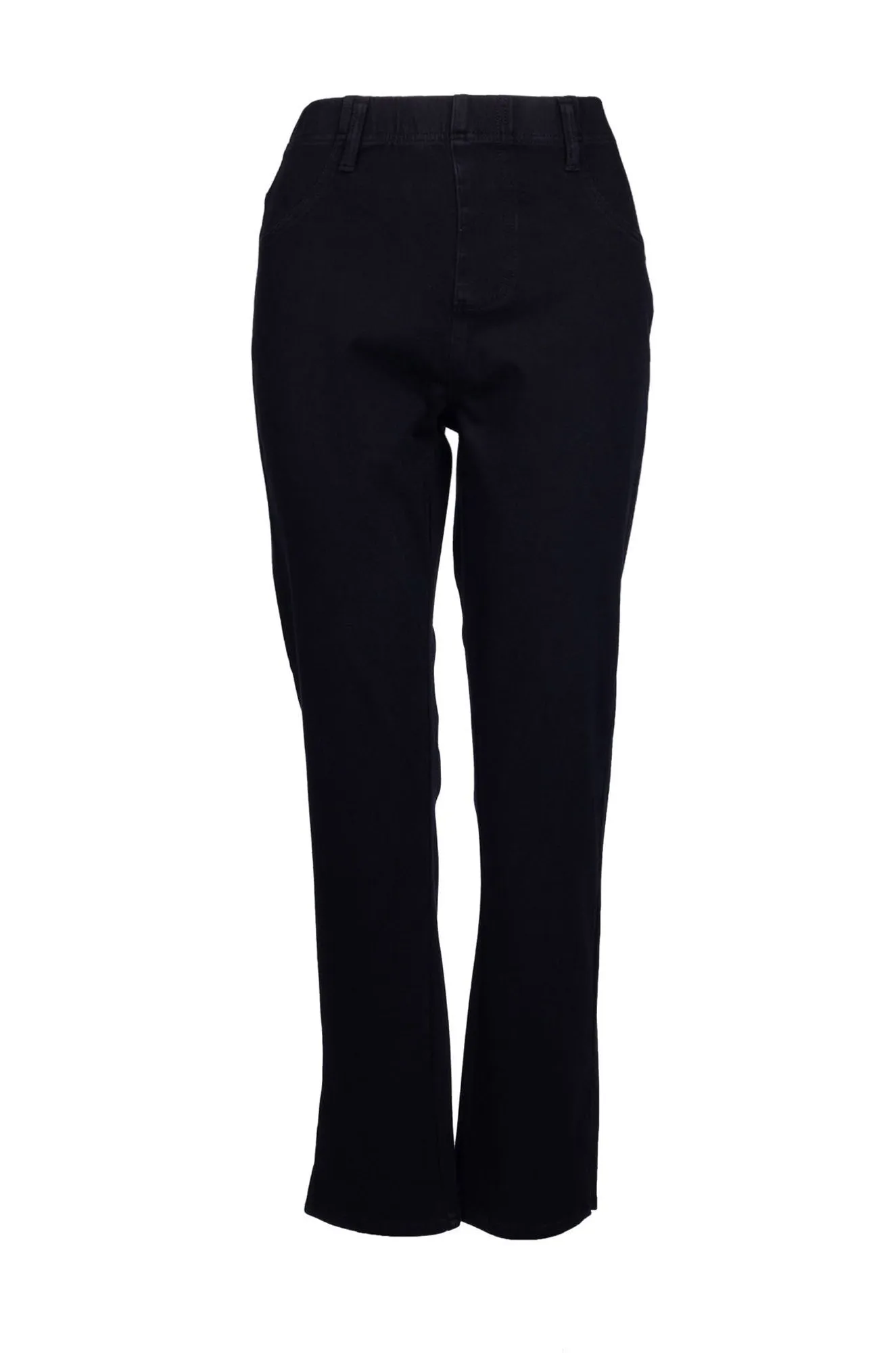 Stretch Denim Xtra Short Jeans | Black | 6941B1 Classic Fit Barrel Waist