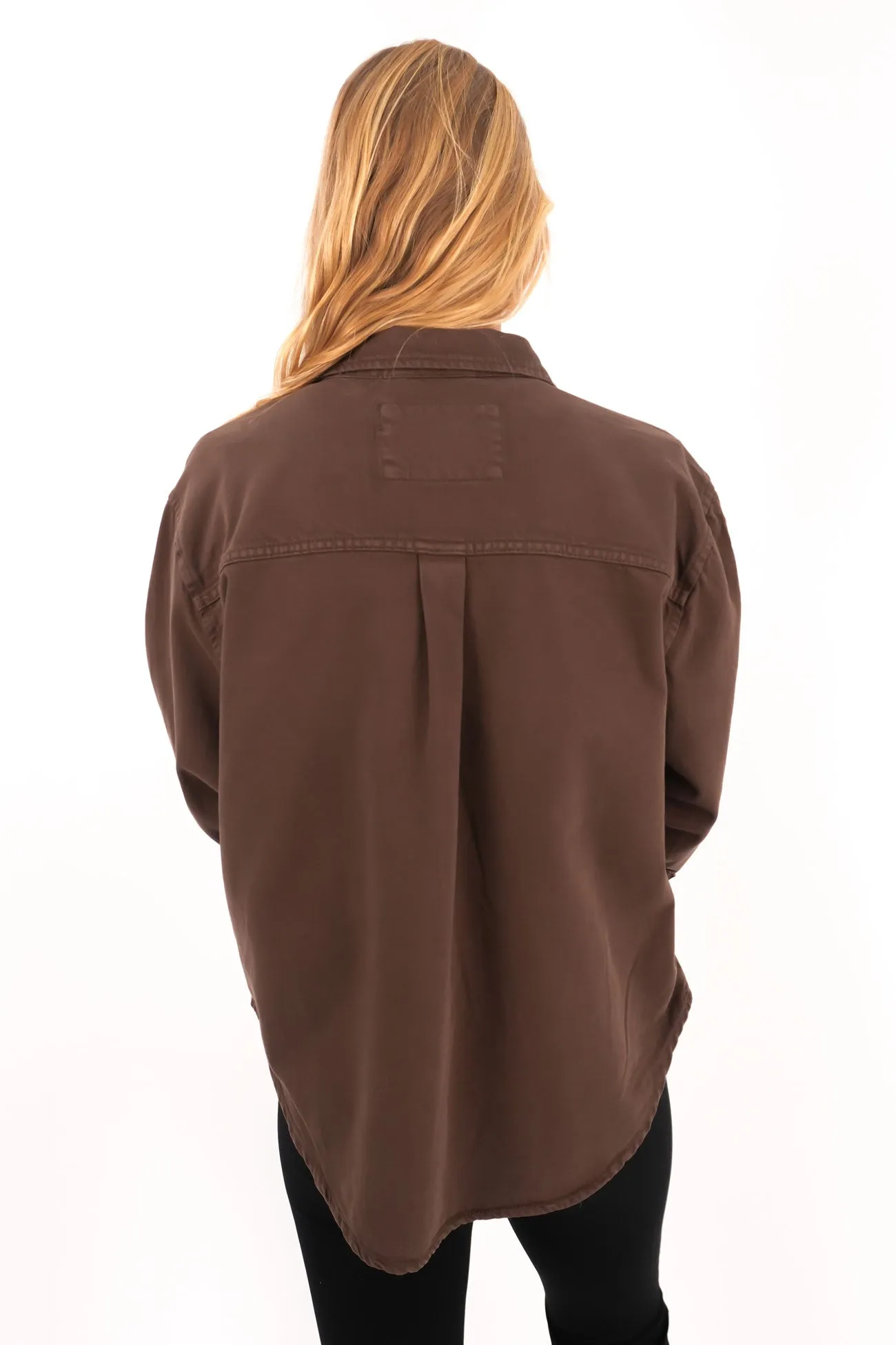 Daisy Overshirt Chocolate Chilly Layer Recommended