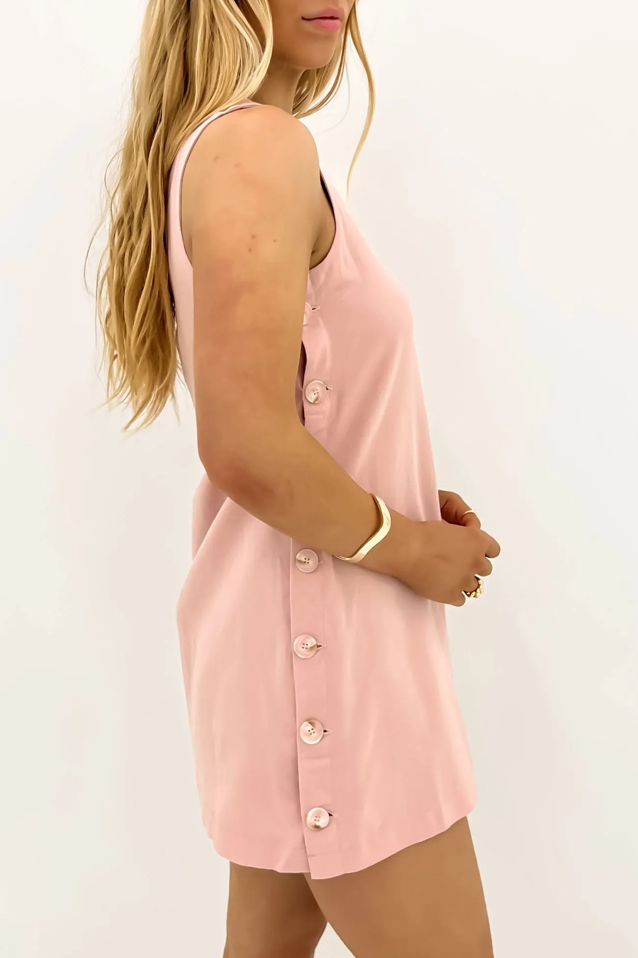 Danae Mini Dress Pink Bohemian-Style