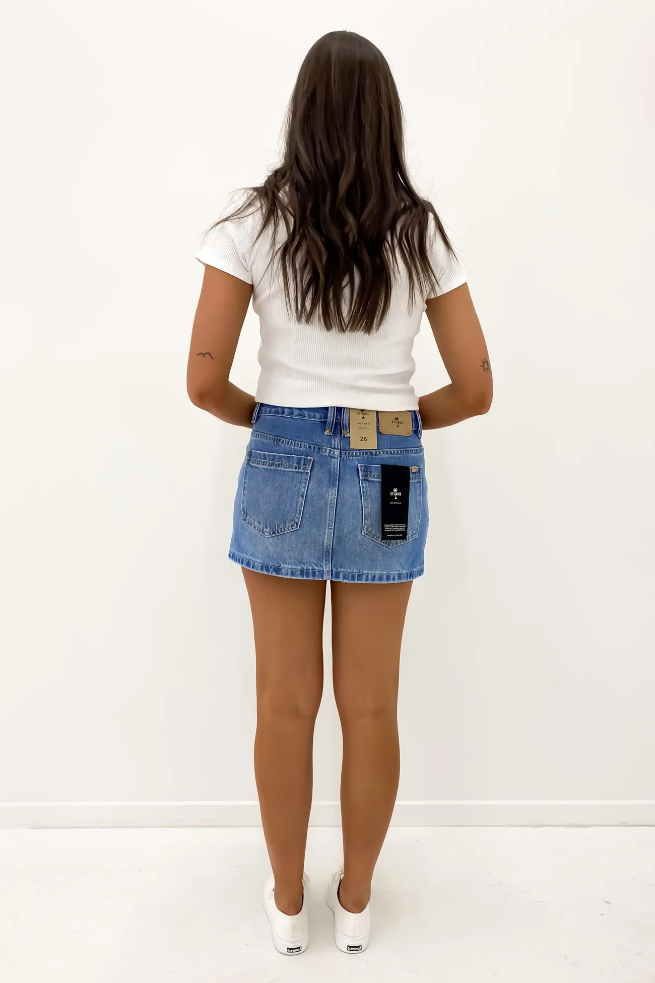 Fresh Vibe Sophie Skirt Long Ago Blue