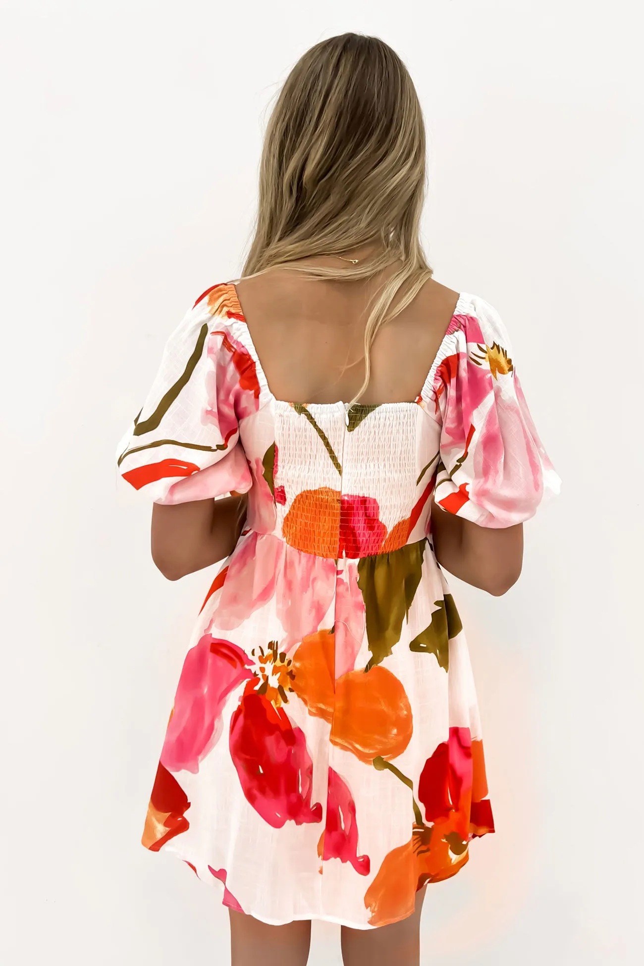 Pepper Mini Dress Everlyn Smocked-Detail