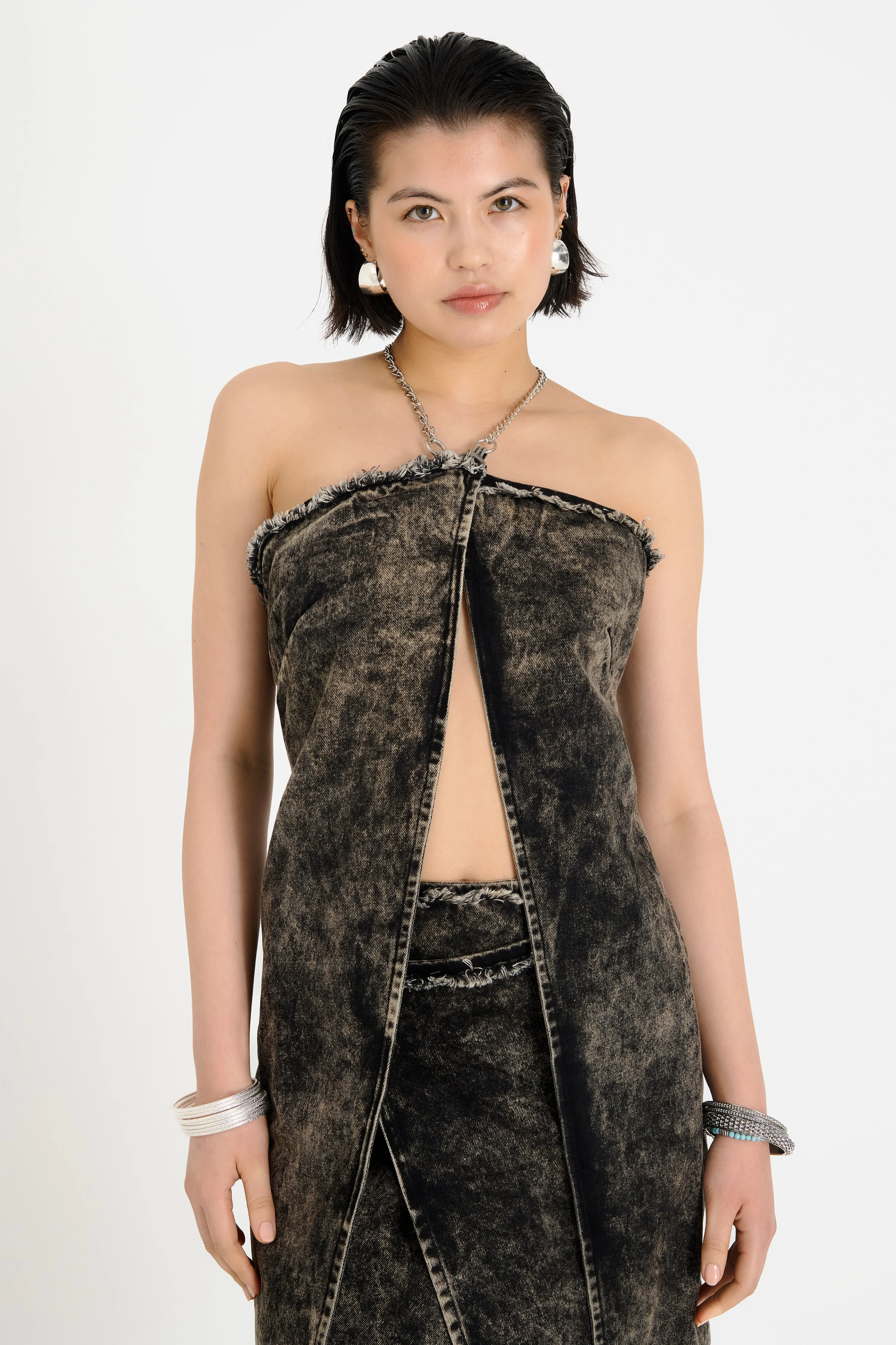 Deity Halter Neck Top Young Edge Virtual Mode