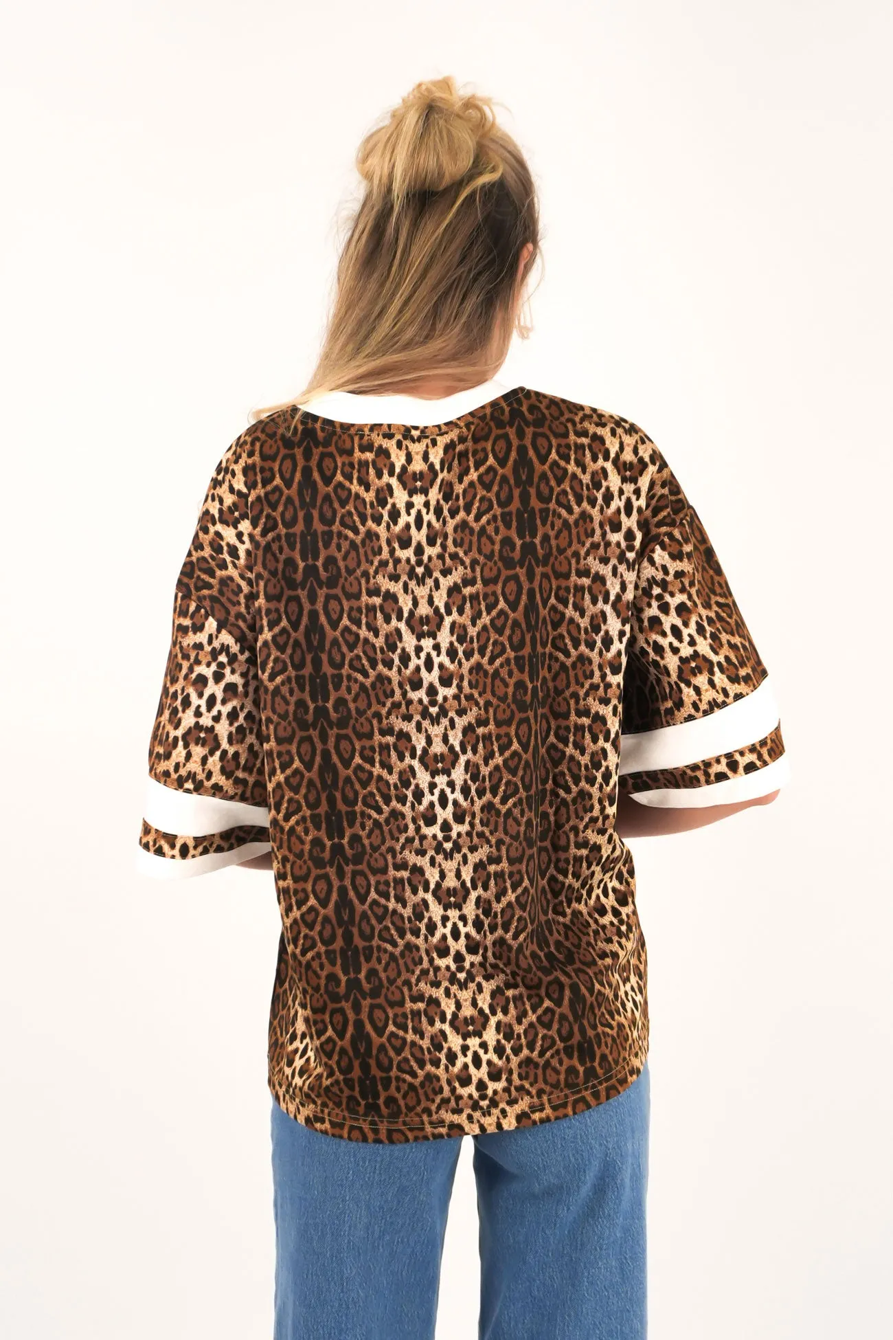 Quick Dry Performance Della Tee Leopard
