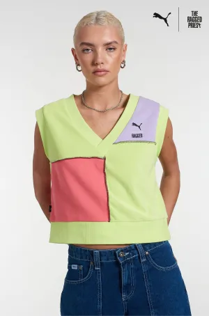 VeganFriendly Material Warm Classic PUMA x The Ragged Priest Colour Block Vest