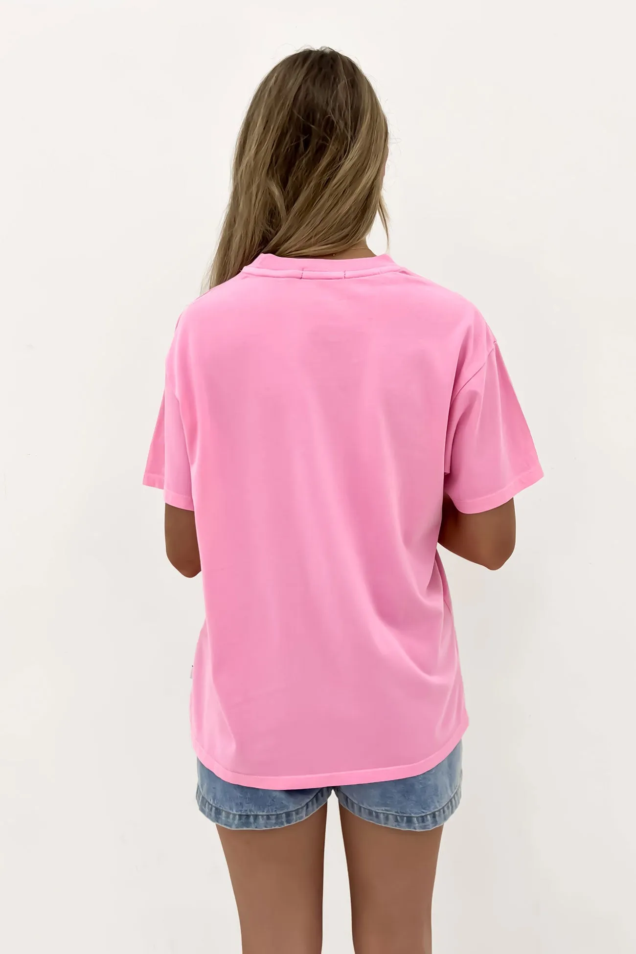 Capeside Tee Pink LayeredHemDetails Animal print wildness