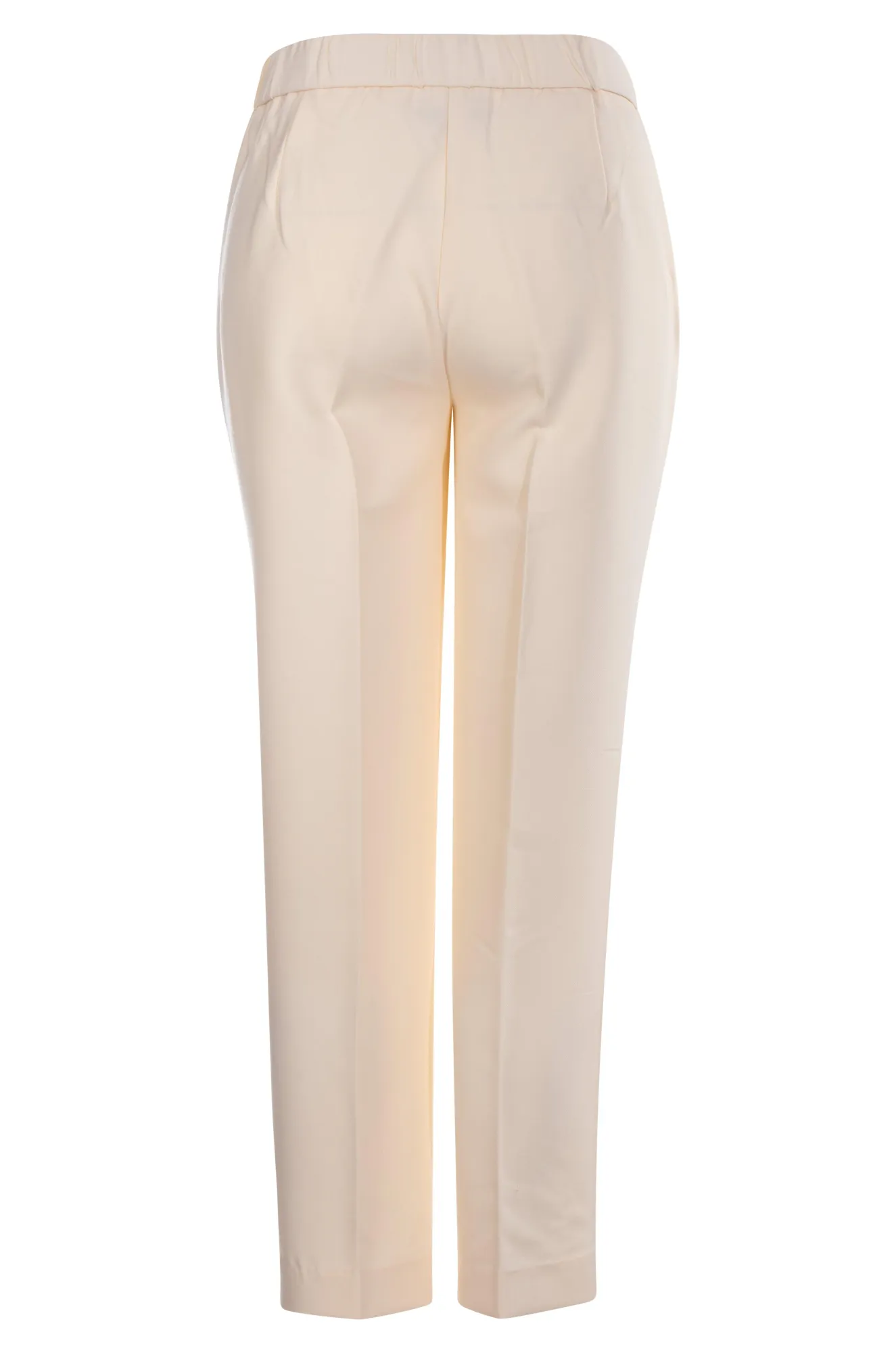 sport chic Soft Comfort Textured Tailoring Xtra Short Pant | IVORY | 4705ZZ