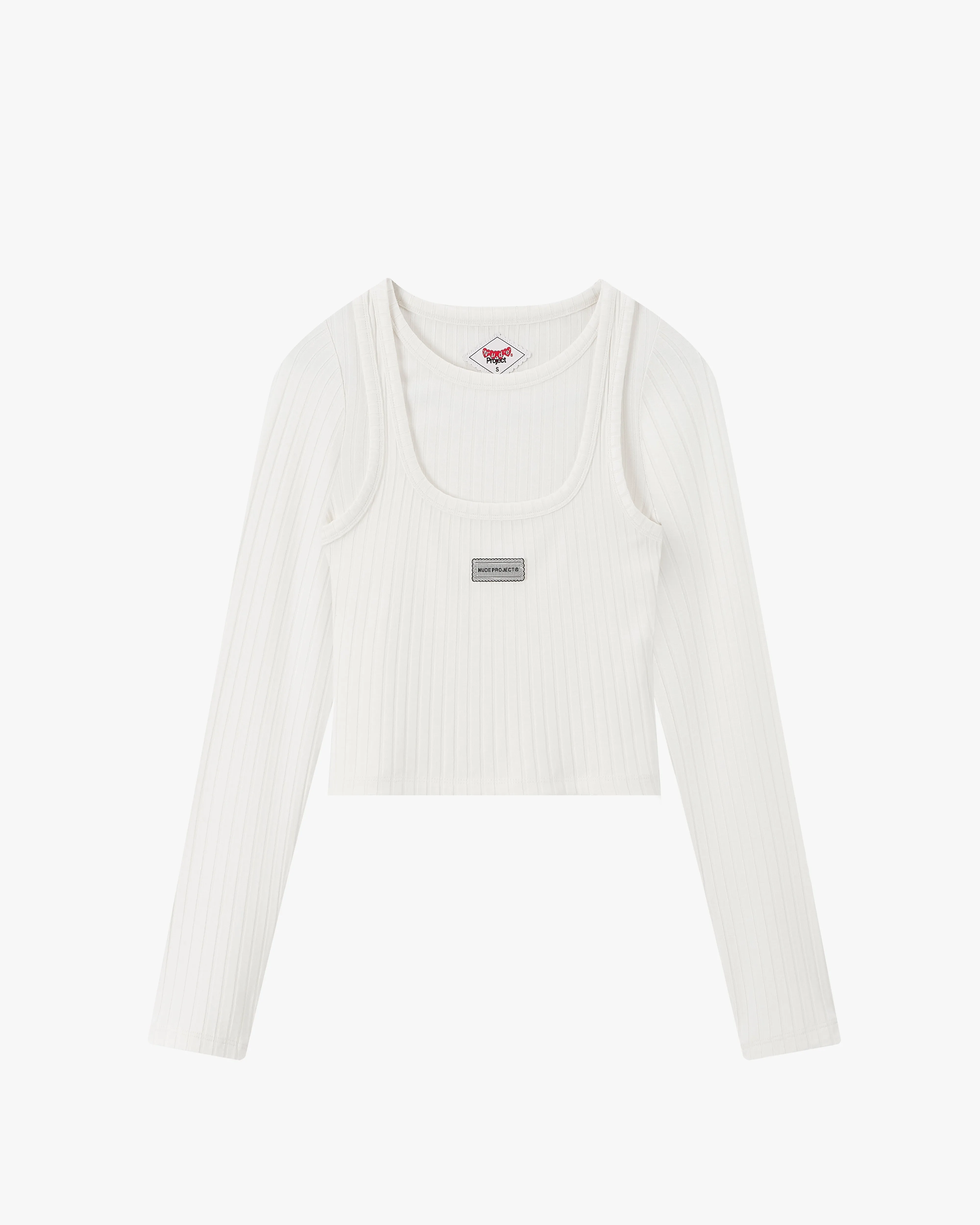 Double Trouble Long-Sleeve Tee Versatile Fashion