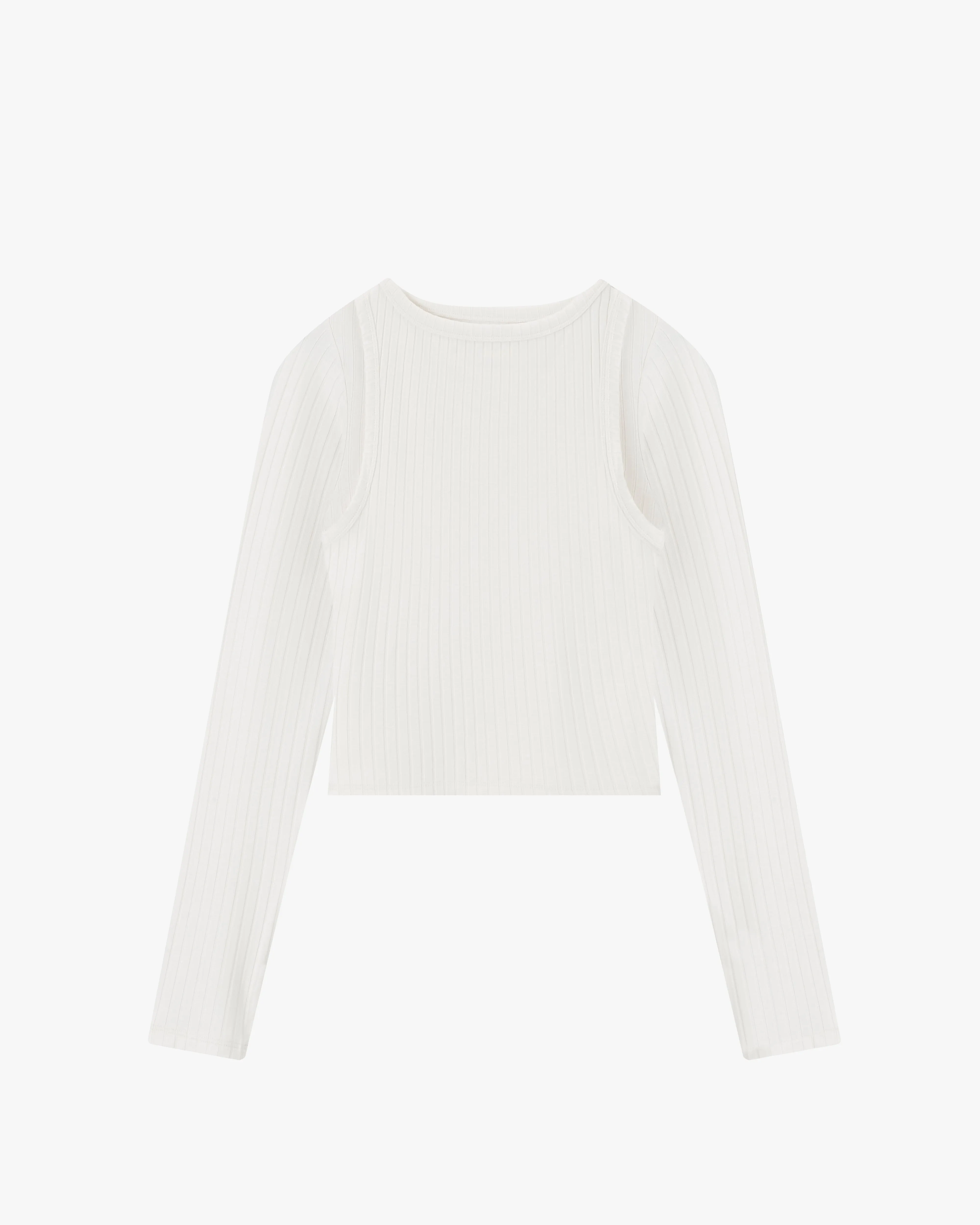 Double Trouble Long-Sleeve Tee Essential Tee AdjustableStraps