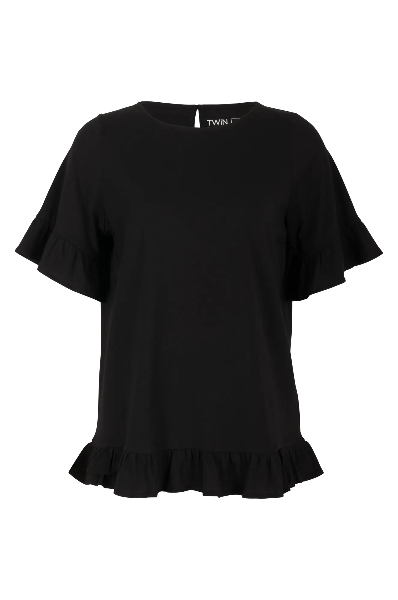 100% Cotton Top | Black | 6007A1 Fire Glow