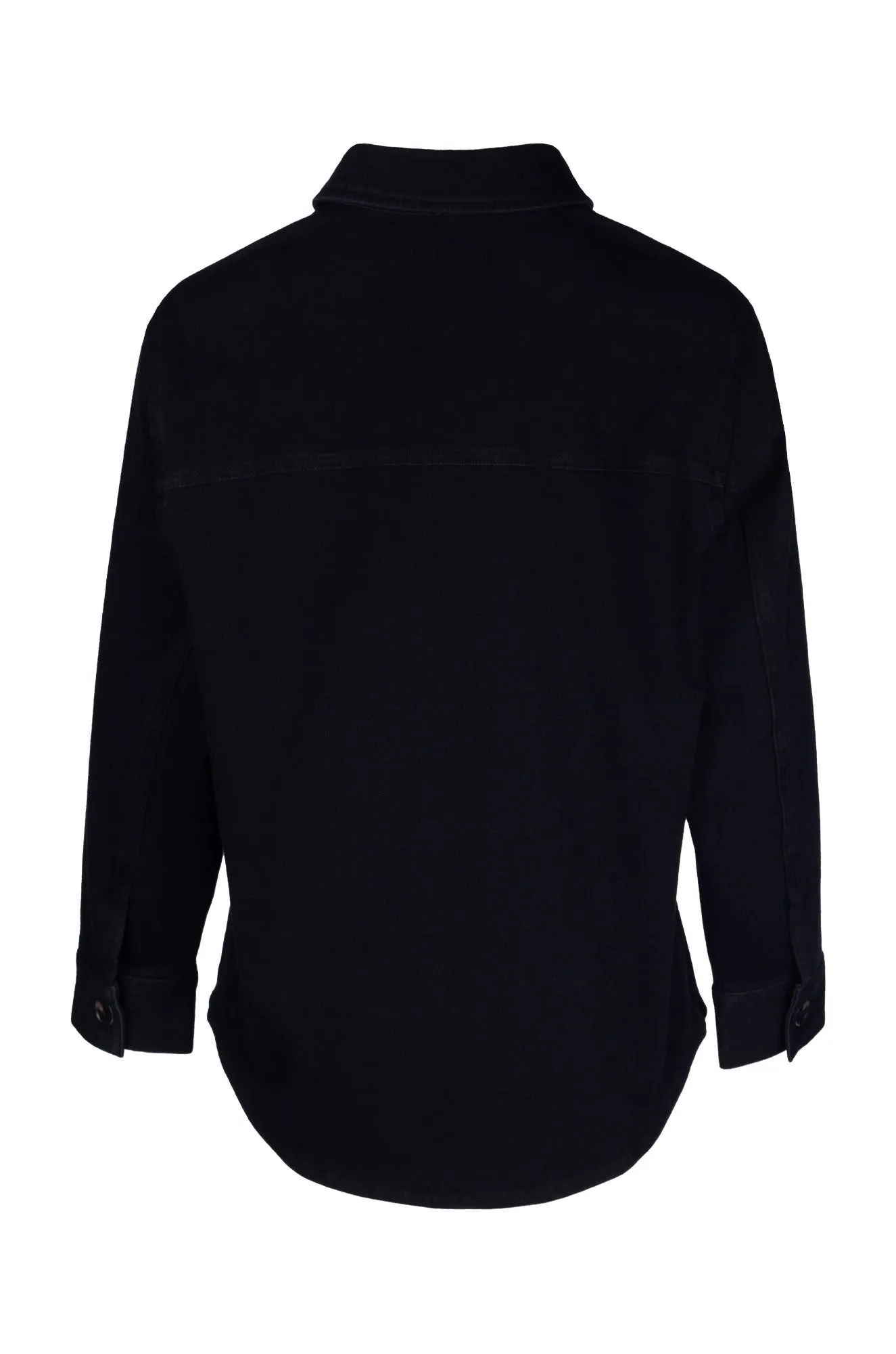 Wonder Stretch Denim Jacket | Black | 6945B1 Sleek Comfort Hooded Versatile Design