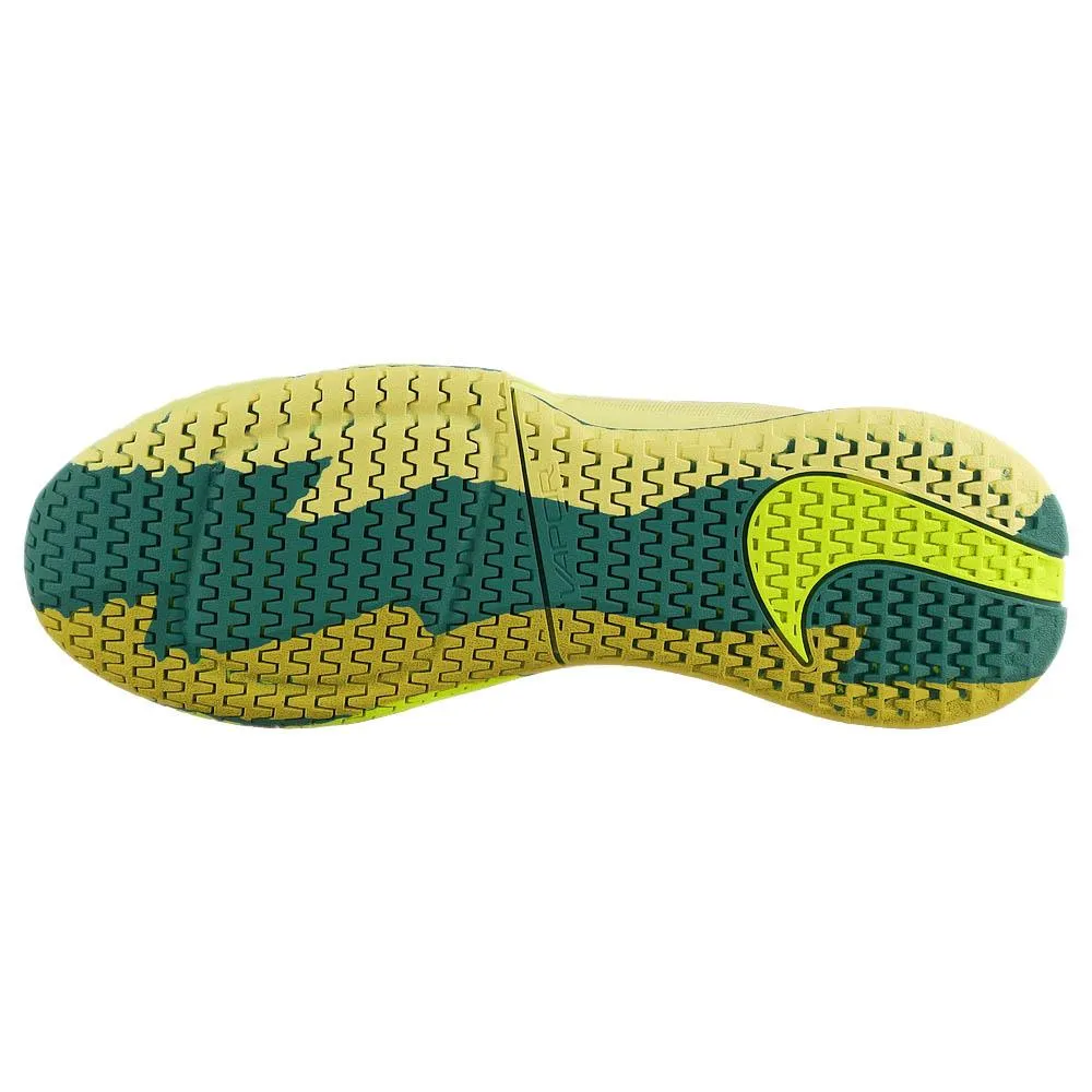 Impact Resistant Heel Ventilation Port System Nike Women's Air Zoom Vapor Pro 3 - Premium - Luminous Green/High Voltage
