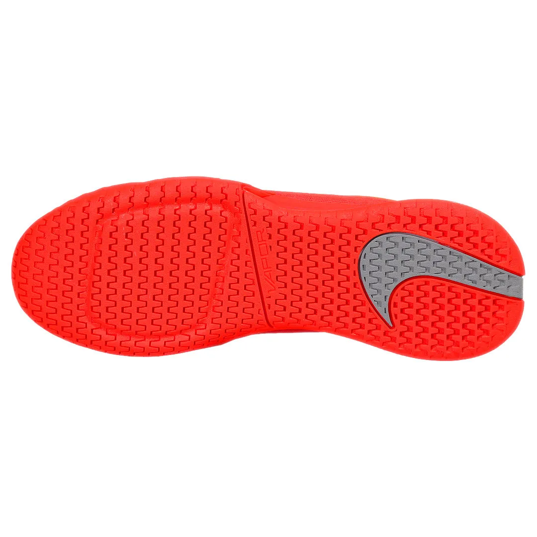 Shock Absorbing Heel Nike Women's Air Zoom Vapor Pro 3 - Premium - Bright Crimson/Metallic Silver